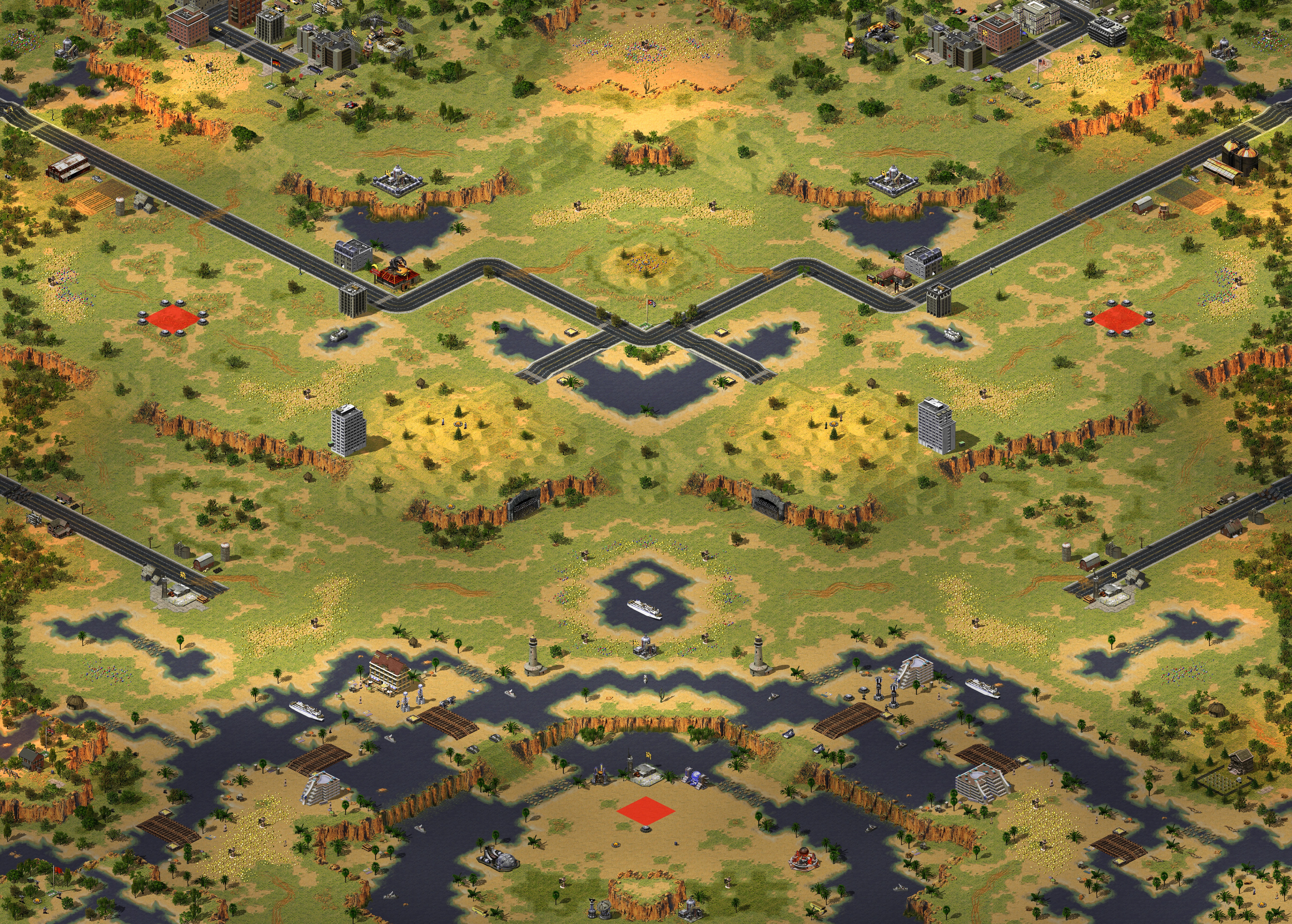 Rendered map: PvP Mystery Third (2) Gold Rush