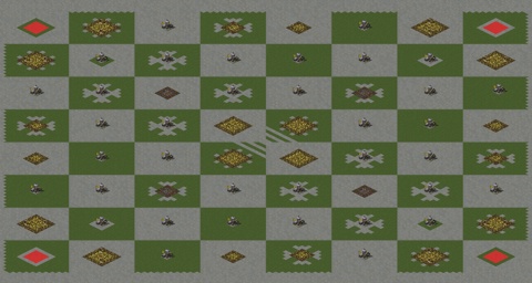 Rendered preview of (4) Chessboard