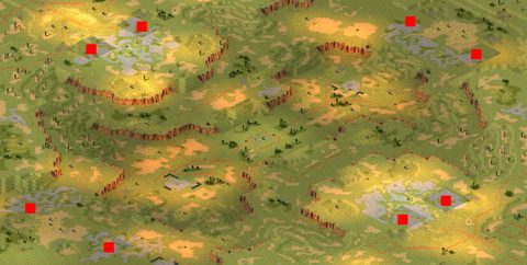 Rendered preview of Cliffs of Mongolia (YR Port)