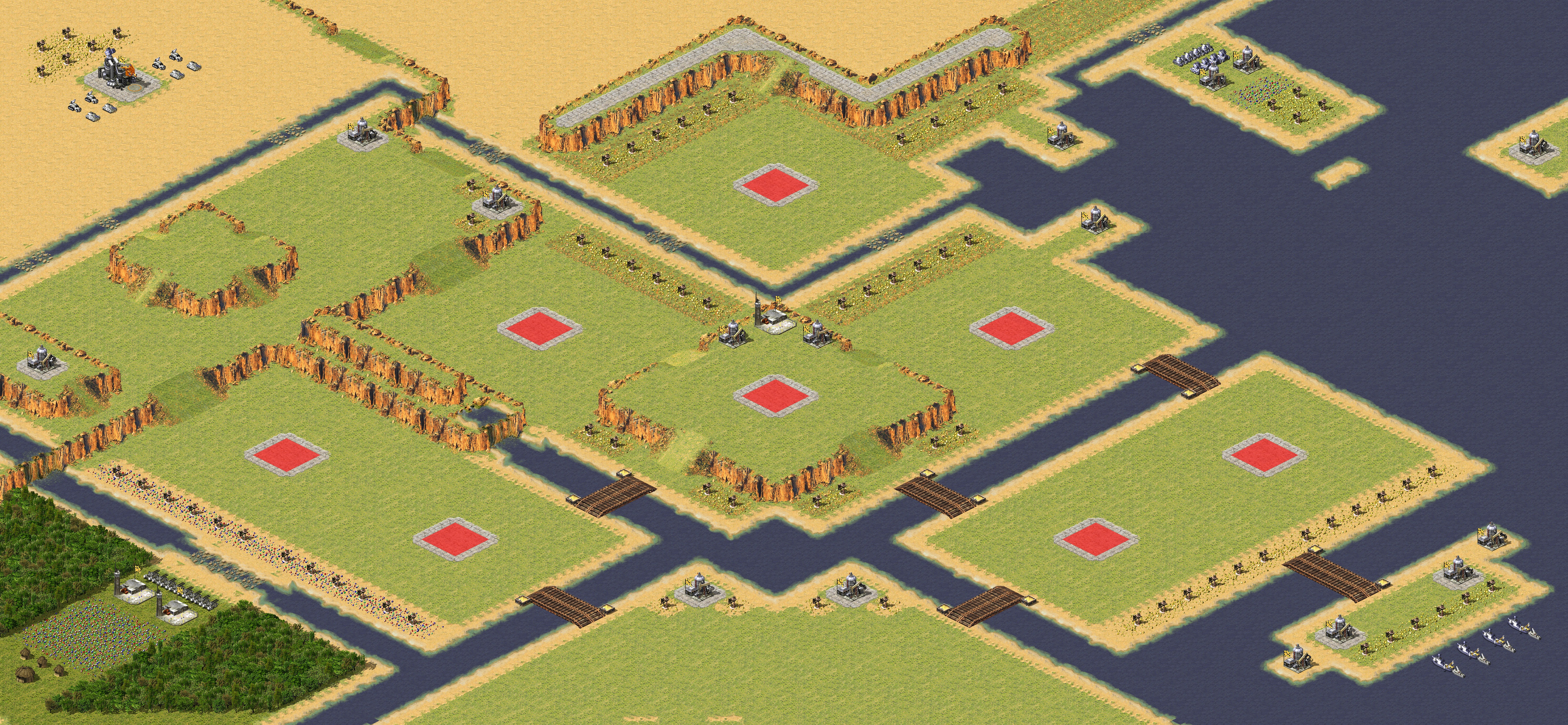 Rendered map: sanguo