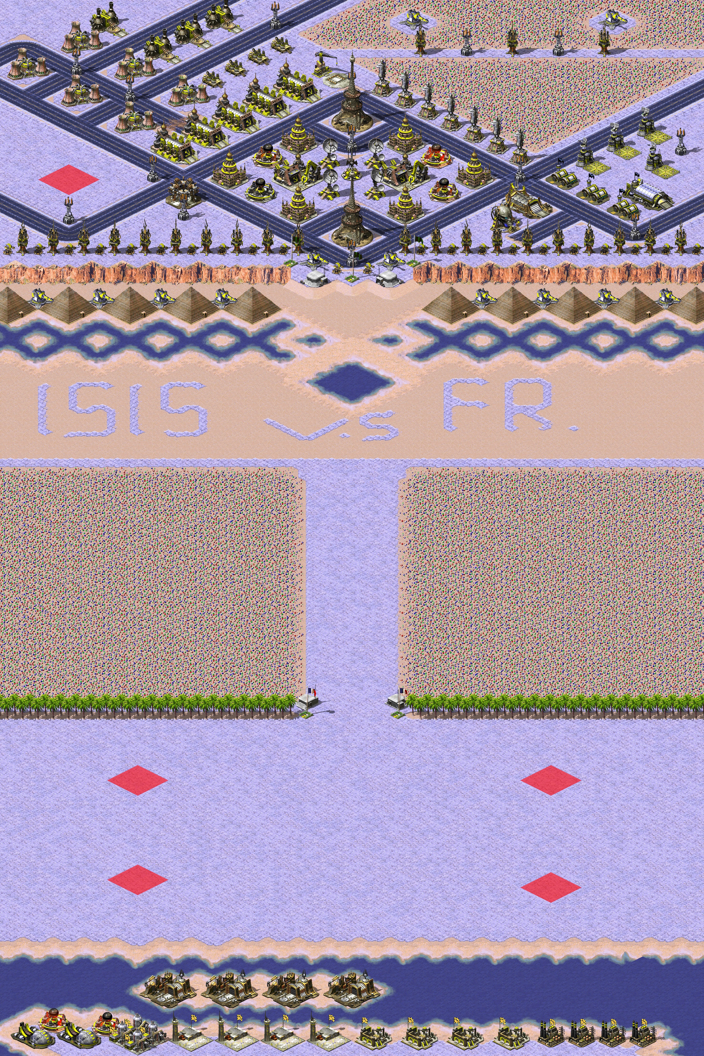 Rendered map: ISIS Last Stand -