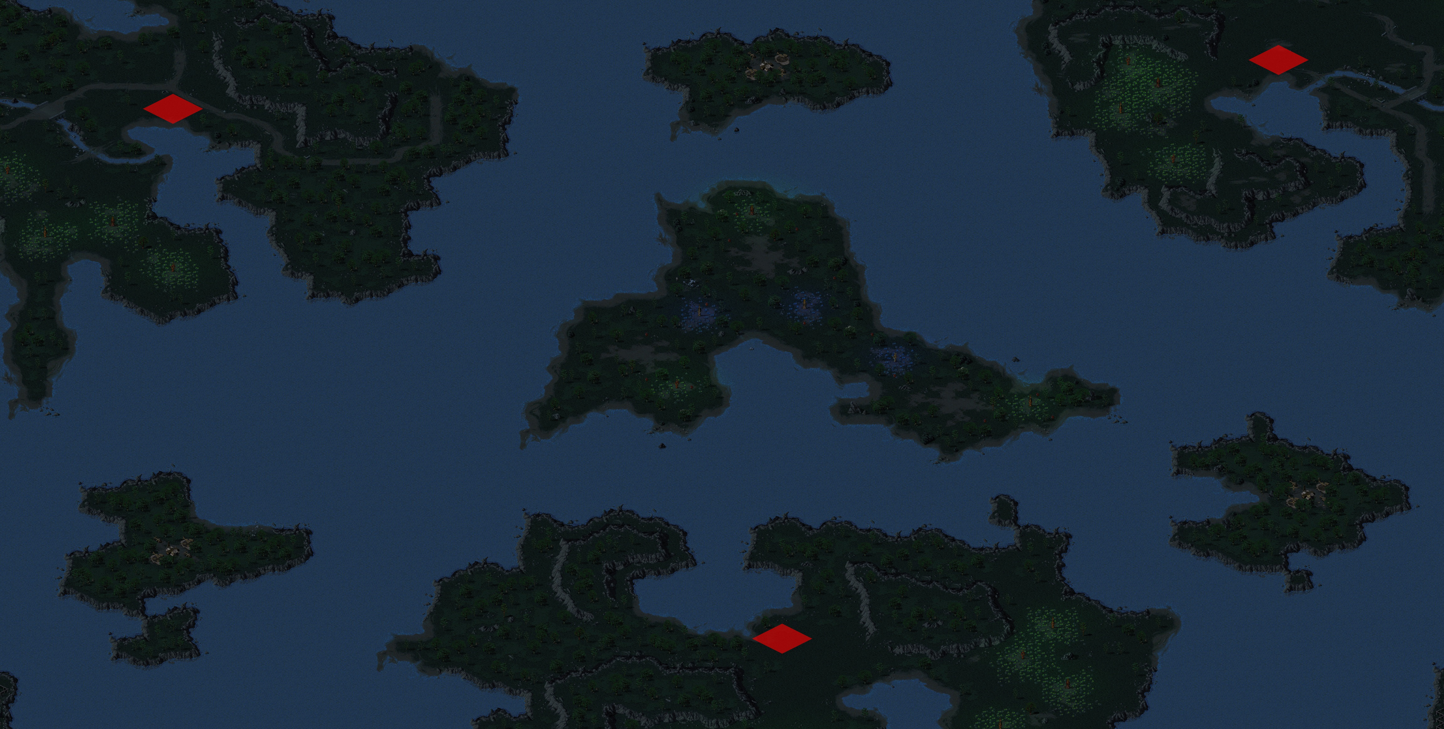 Rendered map: Island Raiders