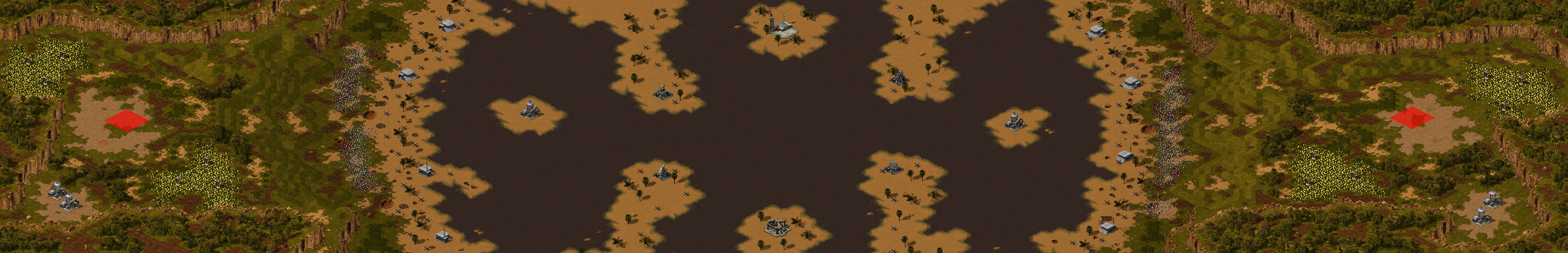 Rendered map: Operation Overlord (2)