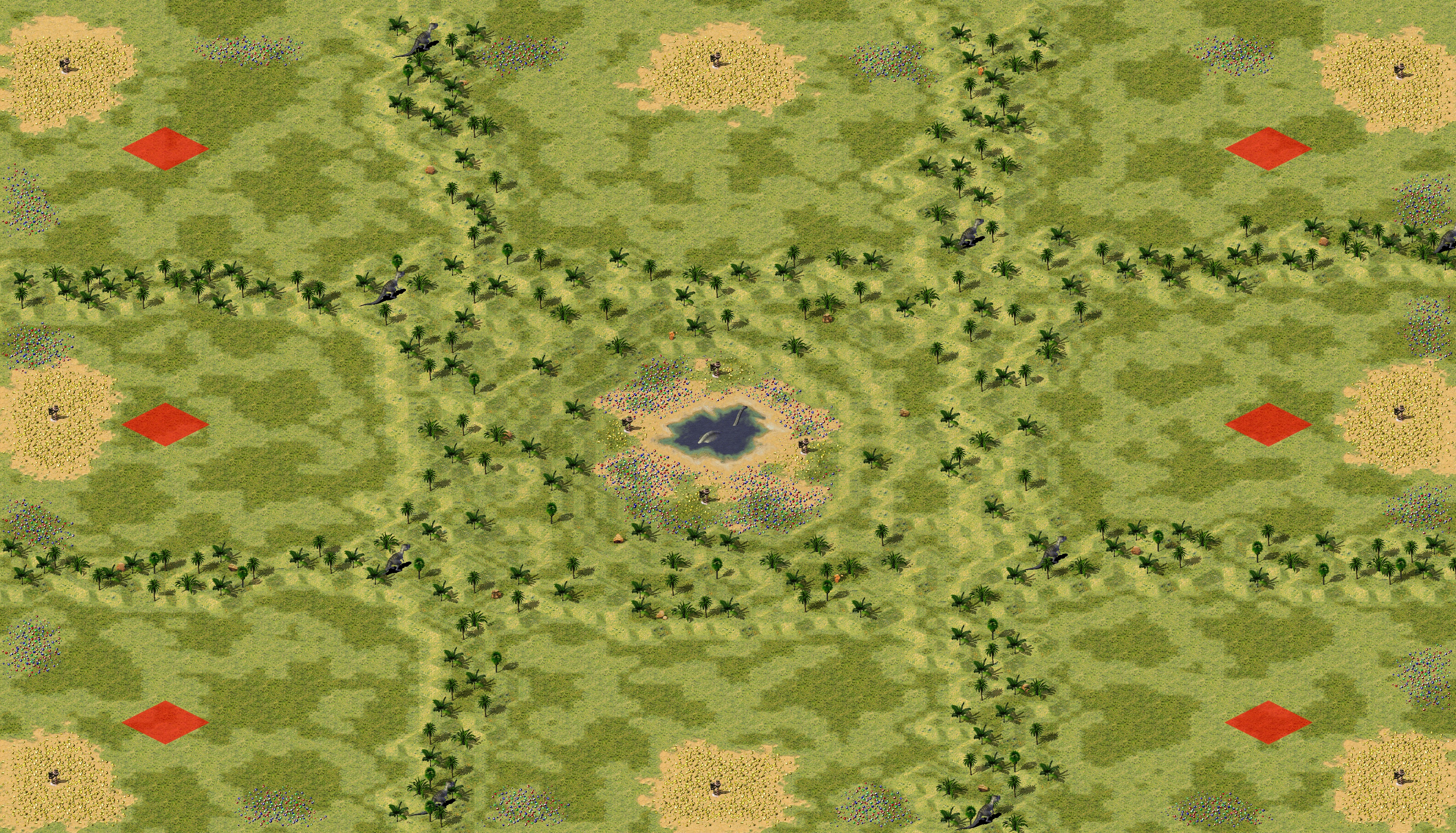 Rendered map: Monster Movie (6)