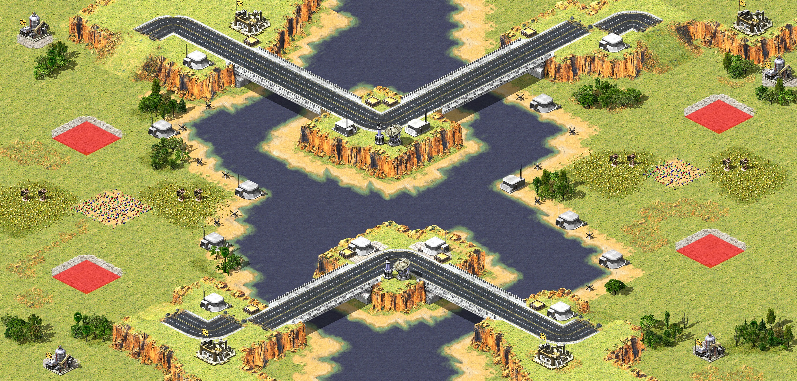 Rendered map: River of Madness