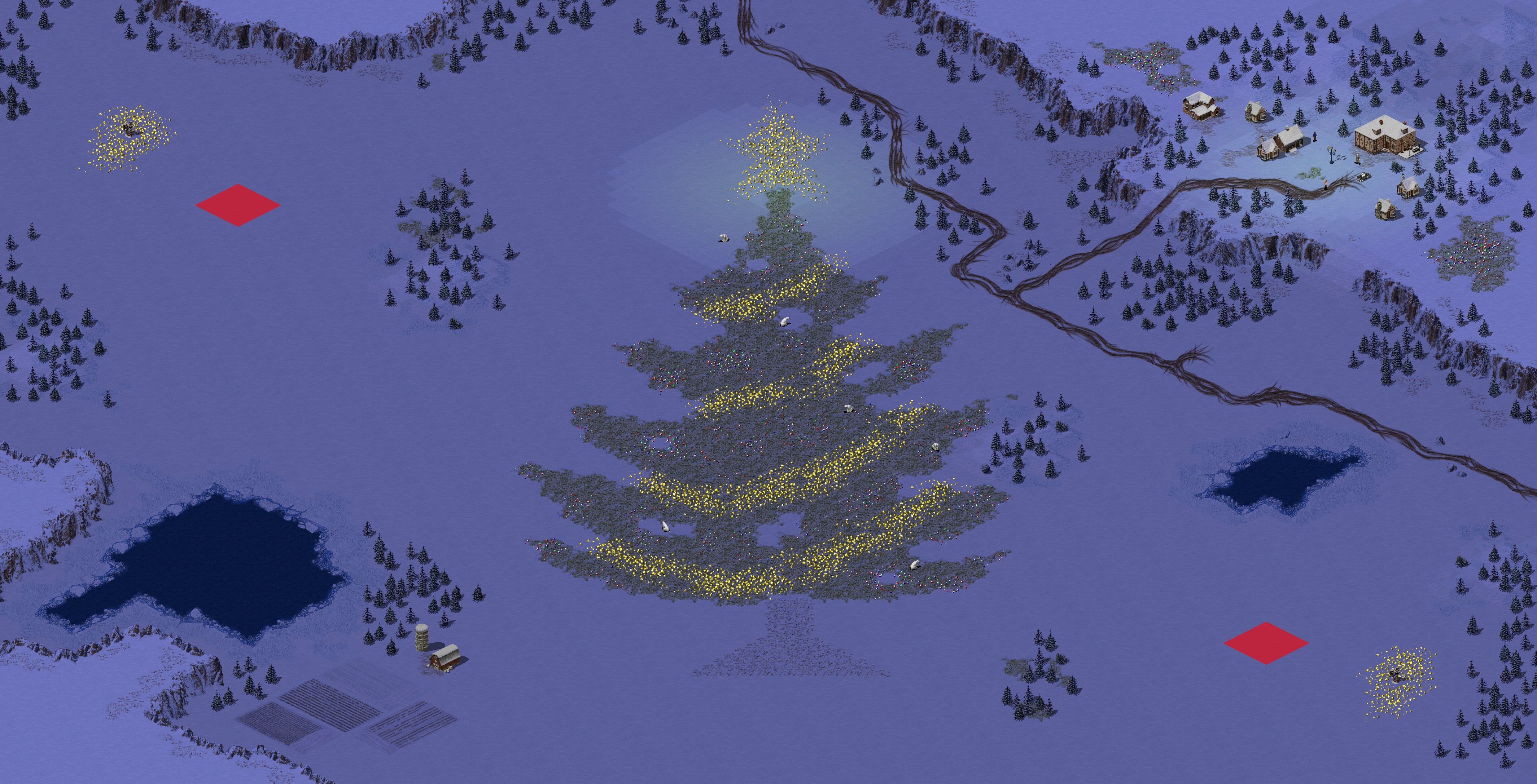 Rendered map: Happy Trails