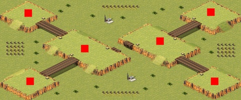 Rendered preview of Connected Highlands 3v3