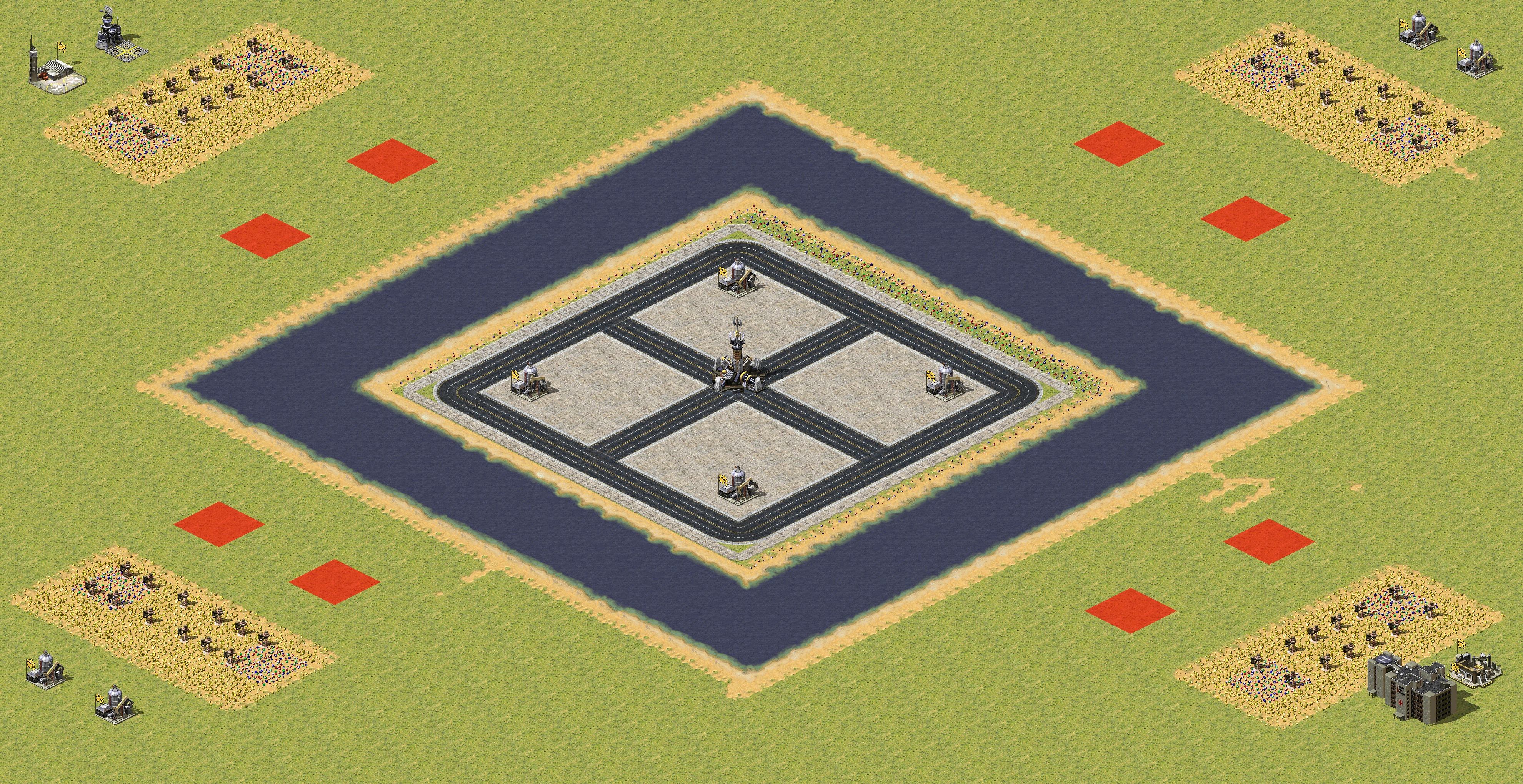 Rendered map: Urban Assault 2