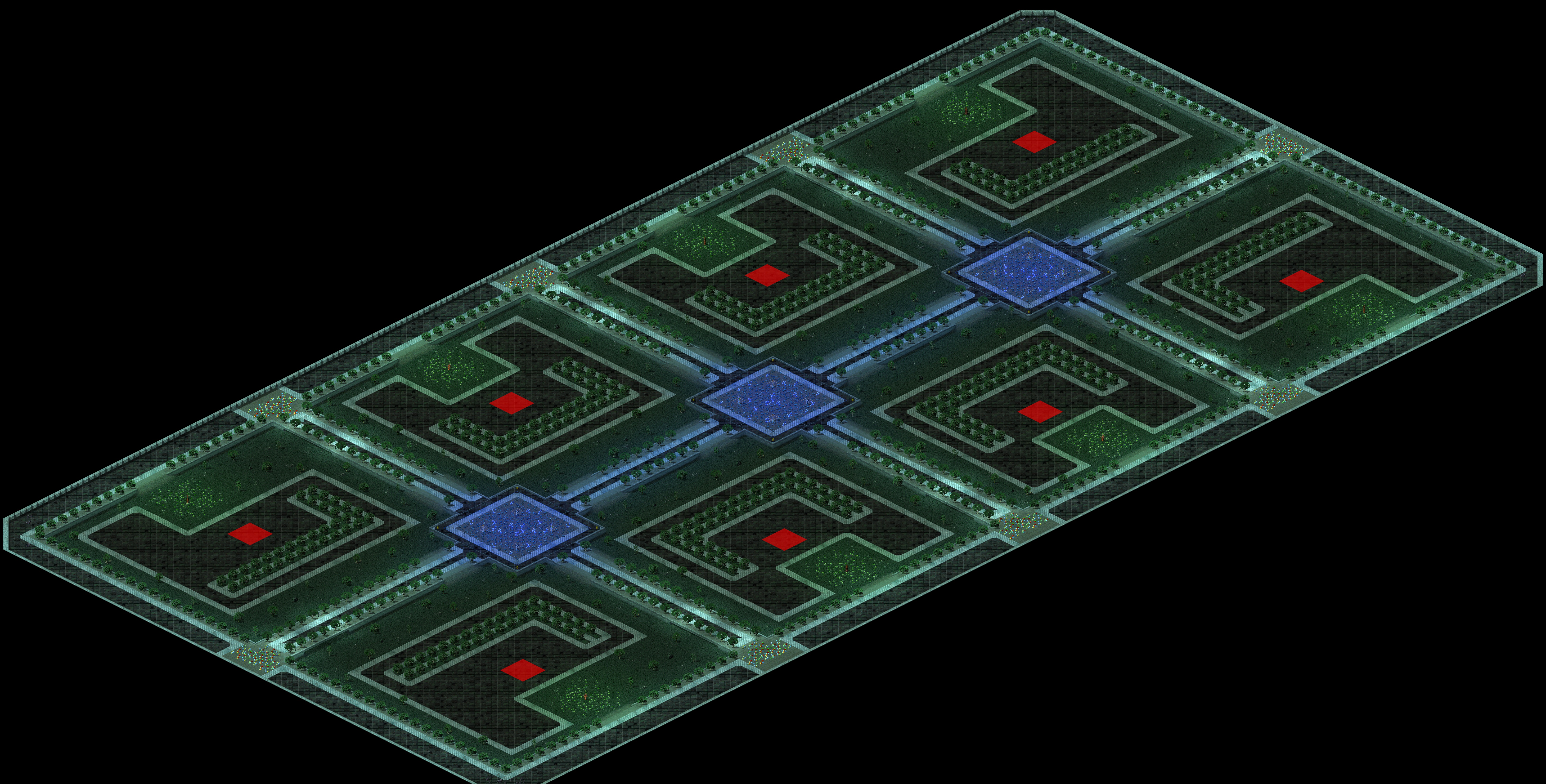 Rendered map: [8] Subterranean Greenery Extended