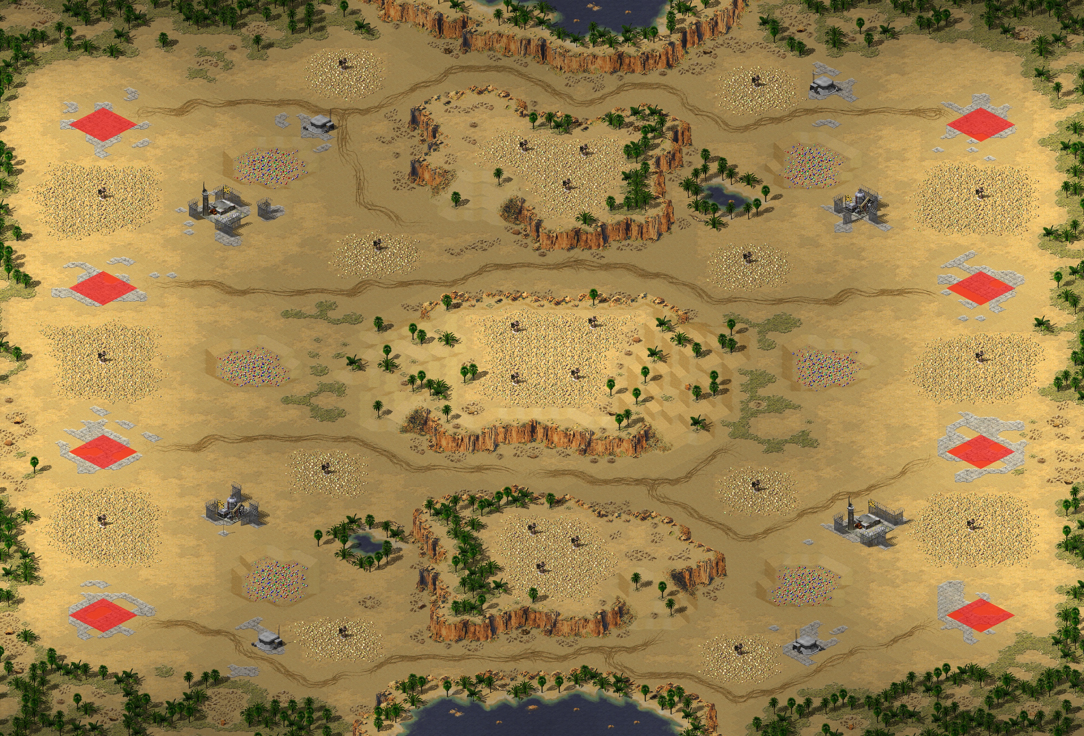 Rendered map: New Egypt