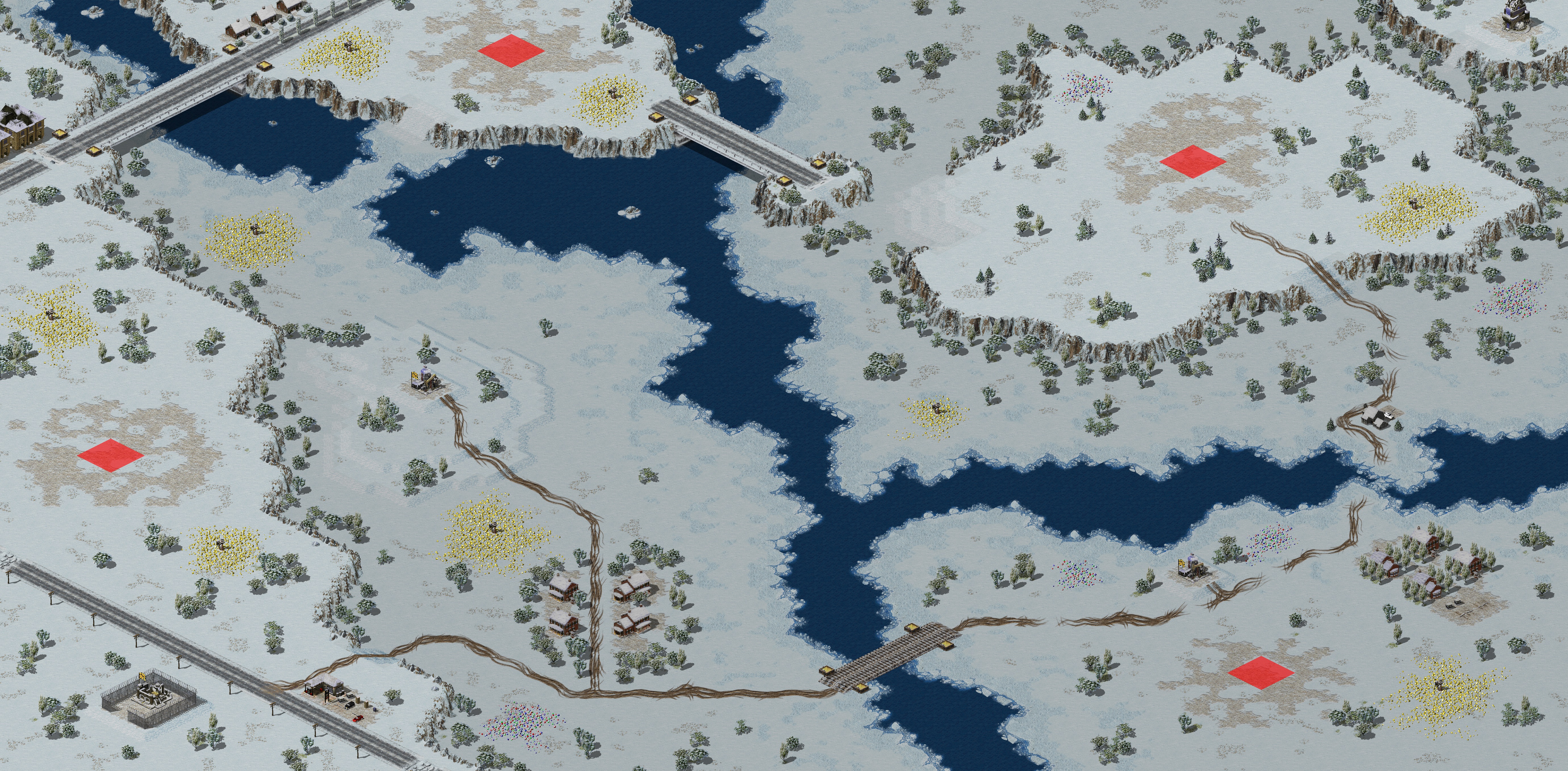 Rendered map: TW2-Barron snowfields