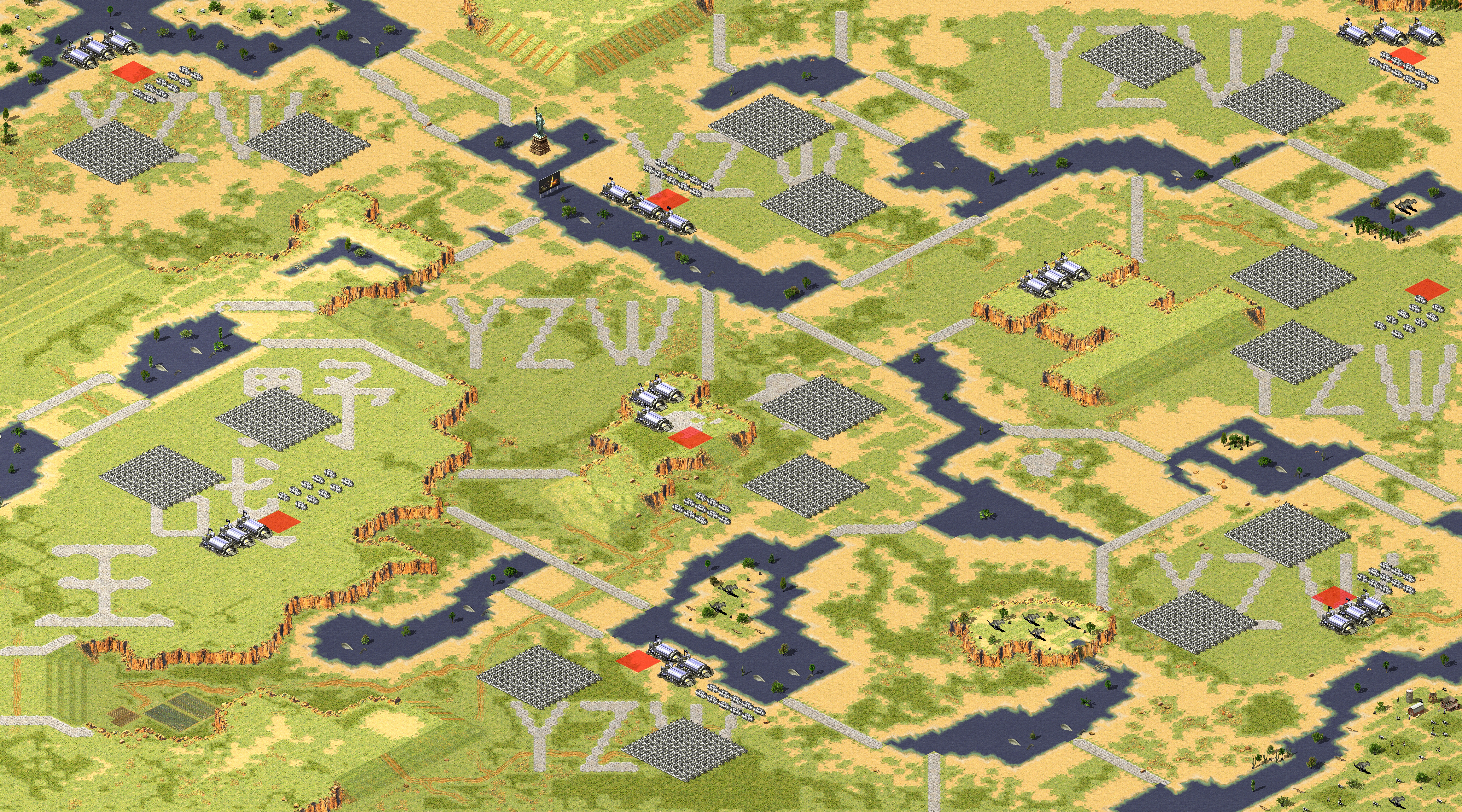 Rendered map: Wild Battle Apocalypse Tank War