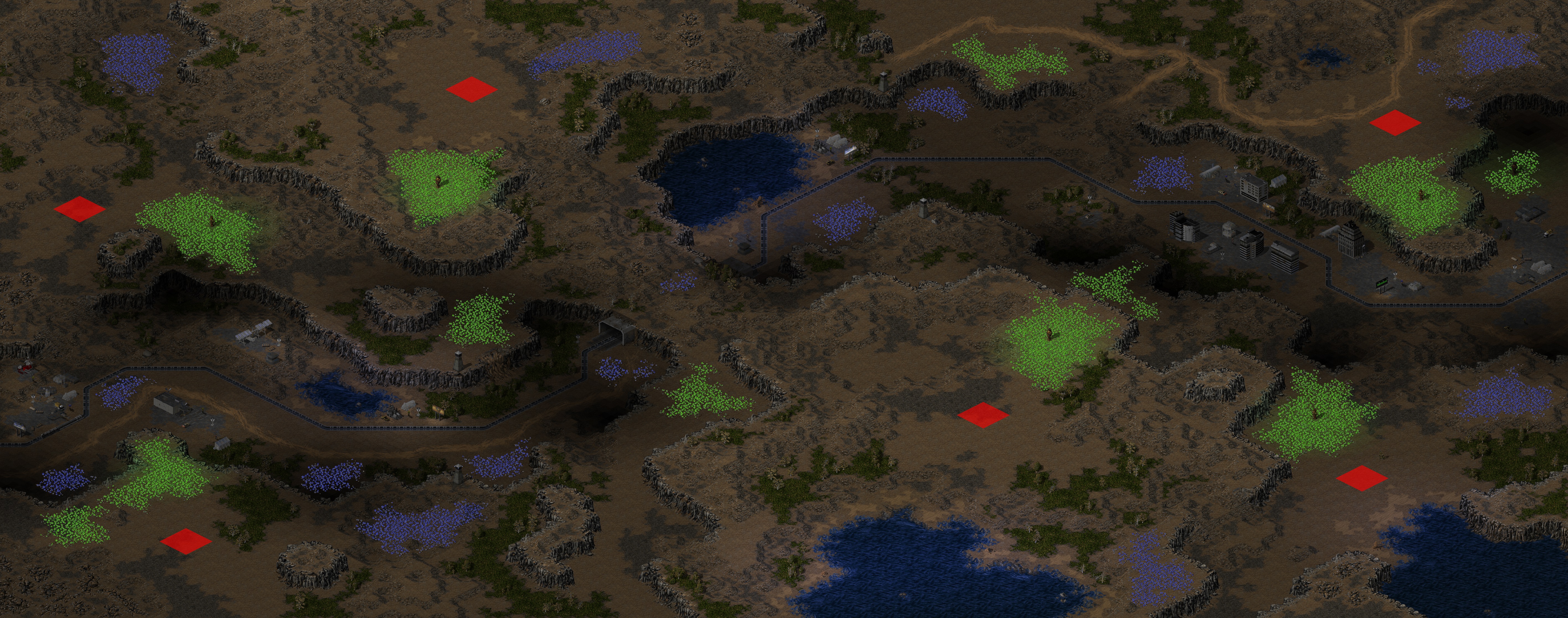 Rendered map: Casey's Canyon