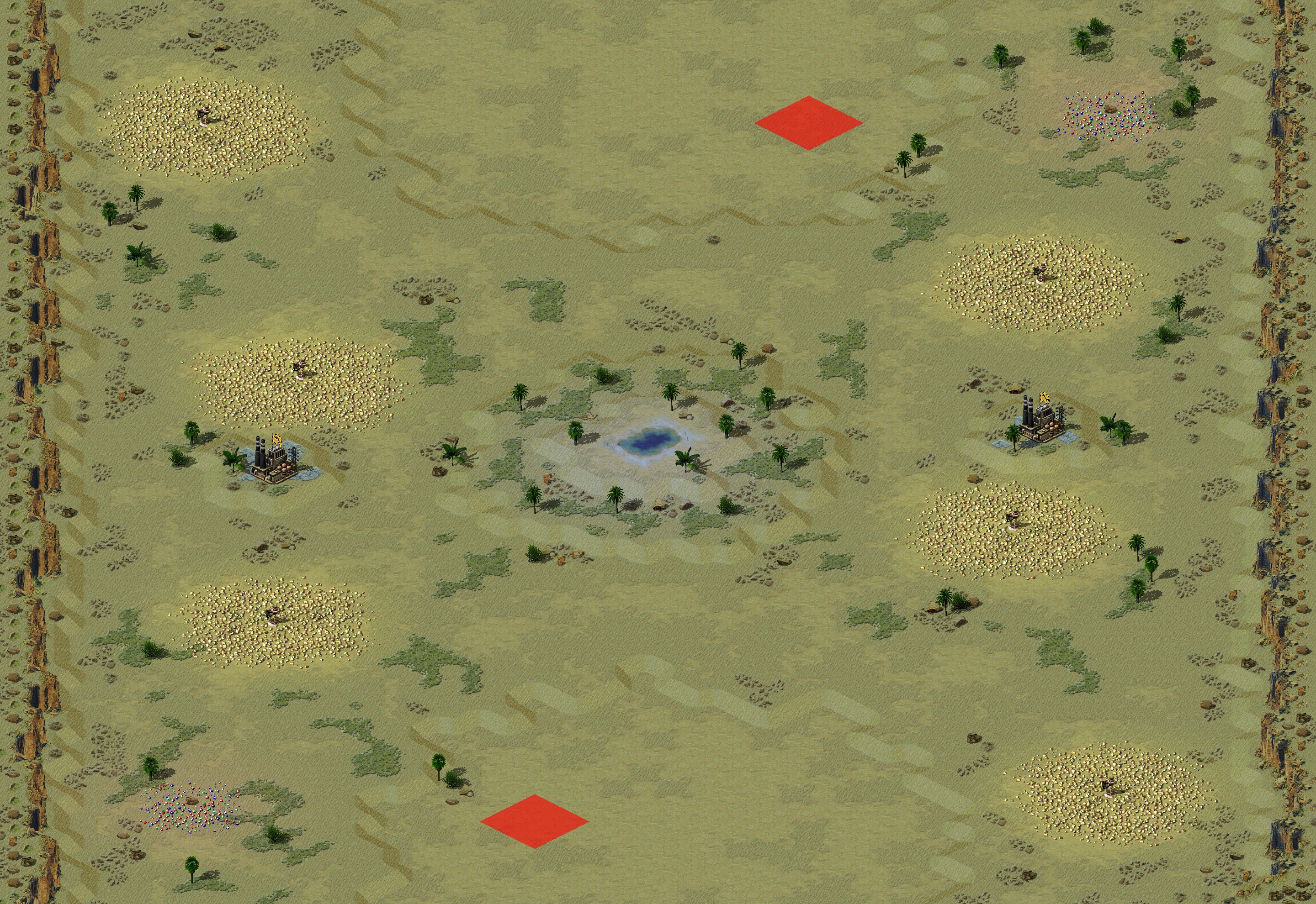 Rendered map: [2] Dune Patrol II Pre