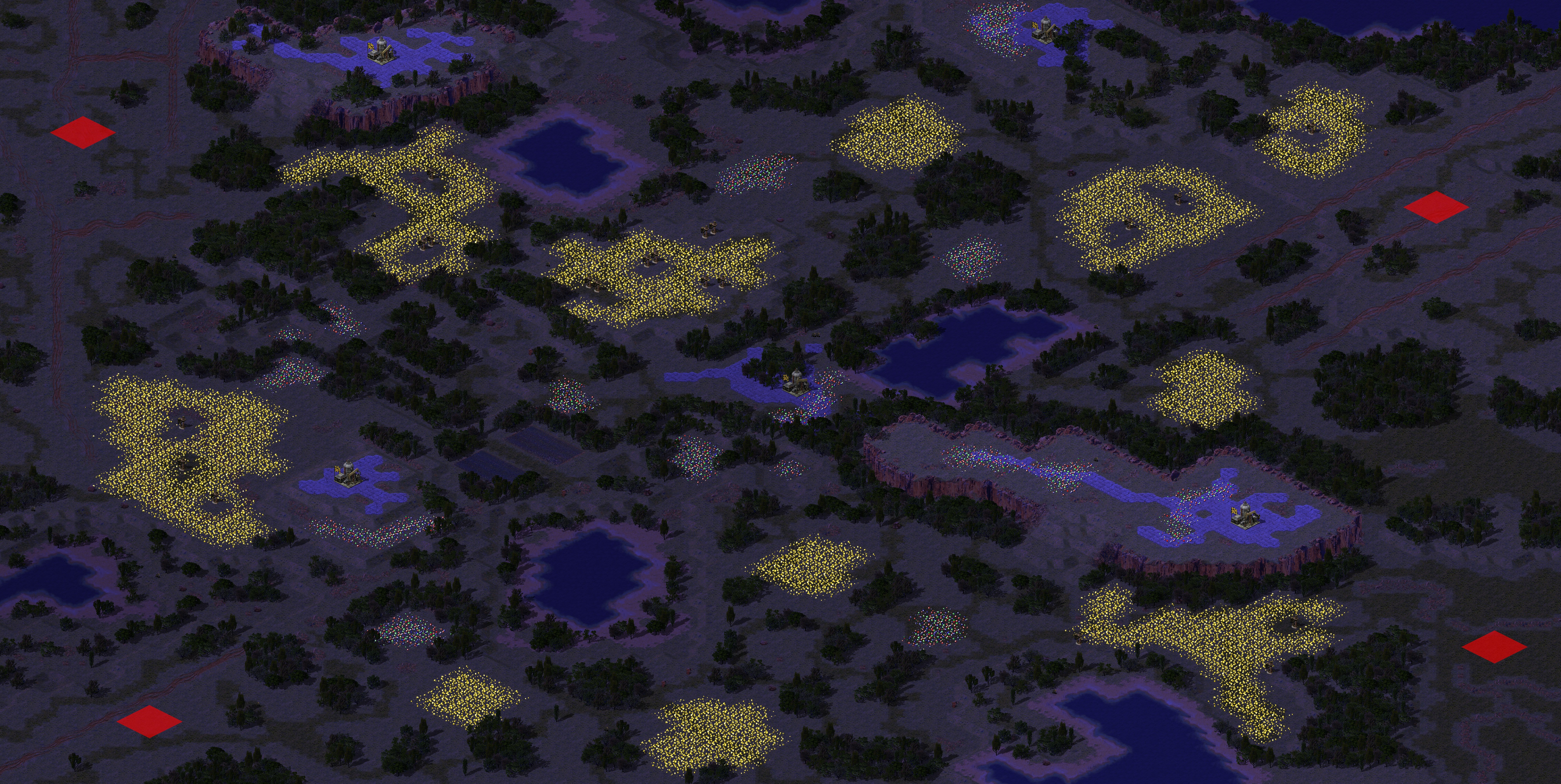 Rendered map: The Forest of Evermore