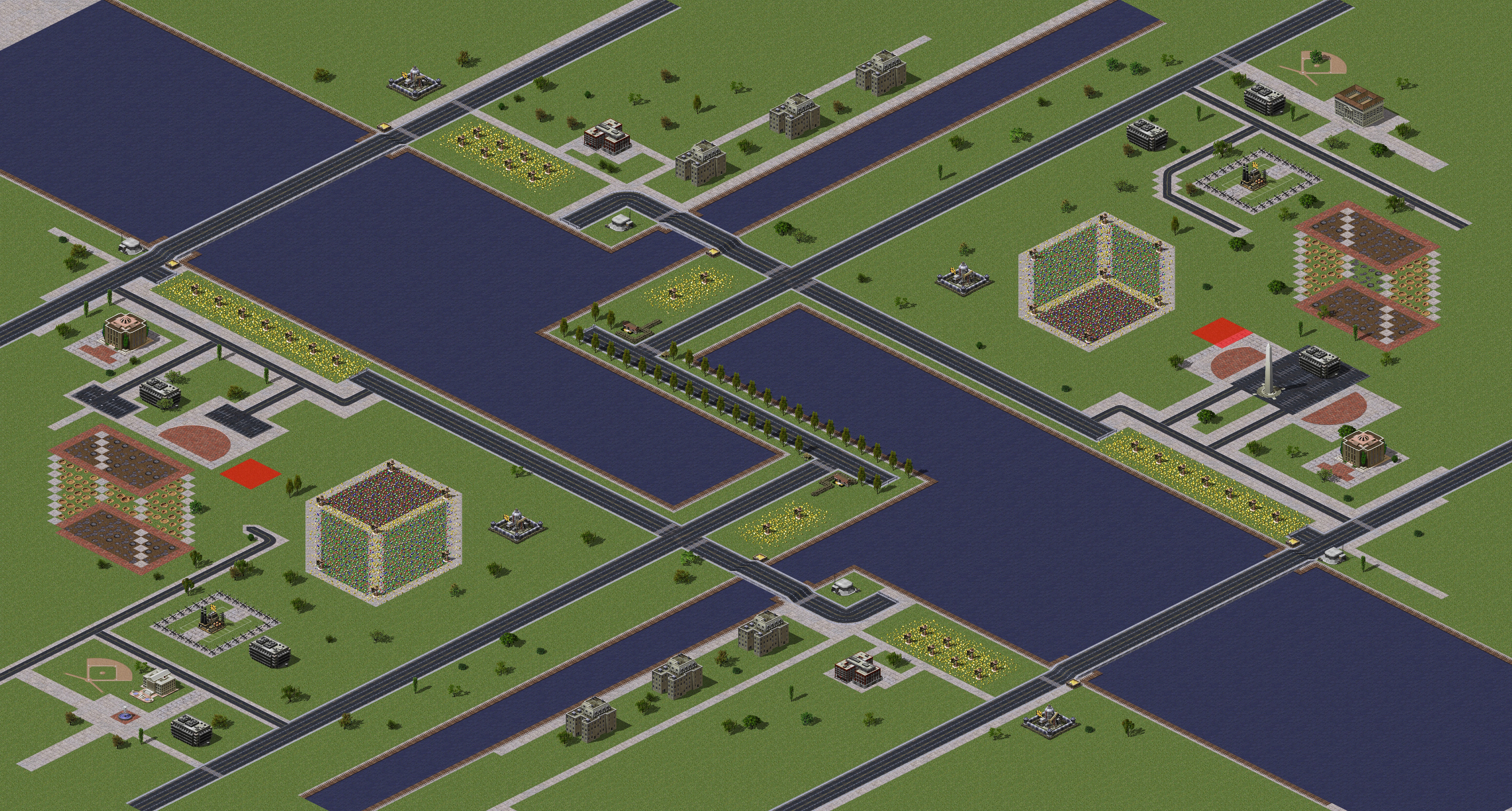 Rendered map: 小城旧事LE-尤复天梯