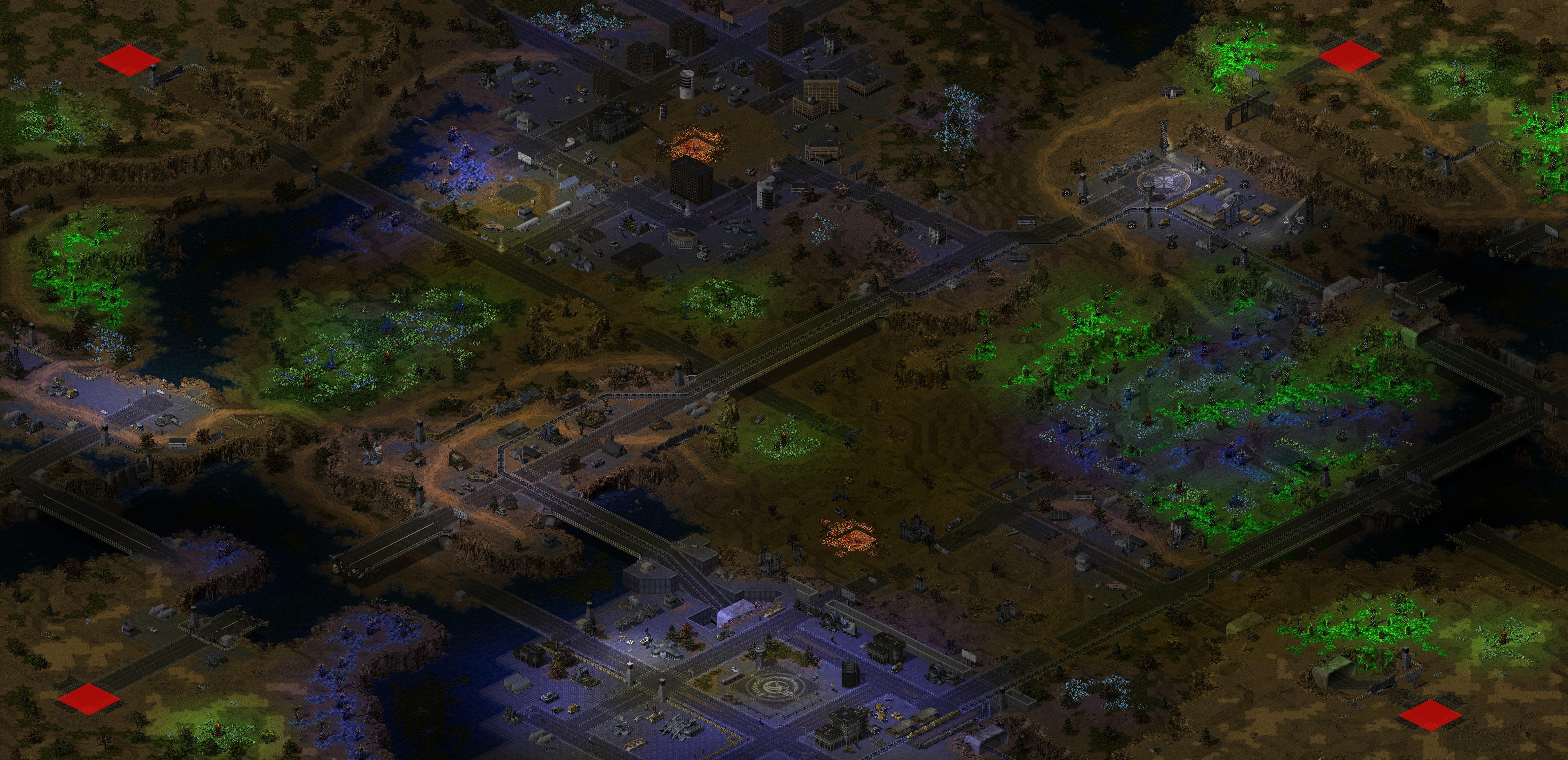 Rendered map: Corner Pocket