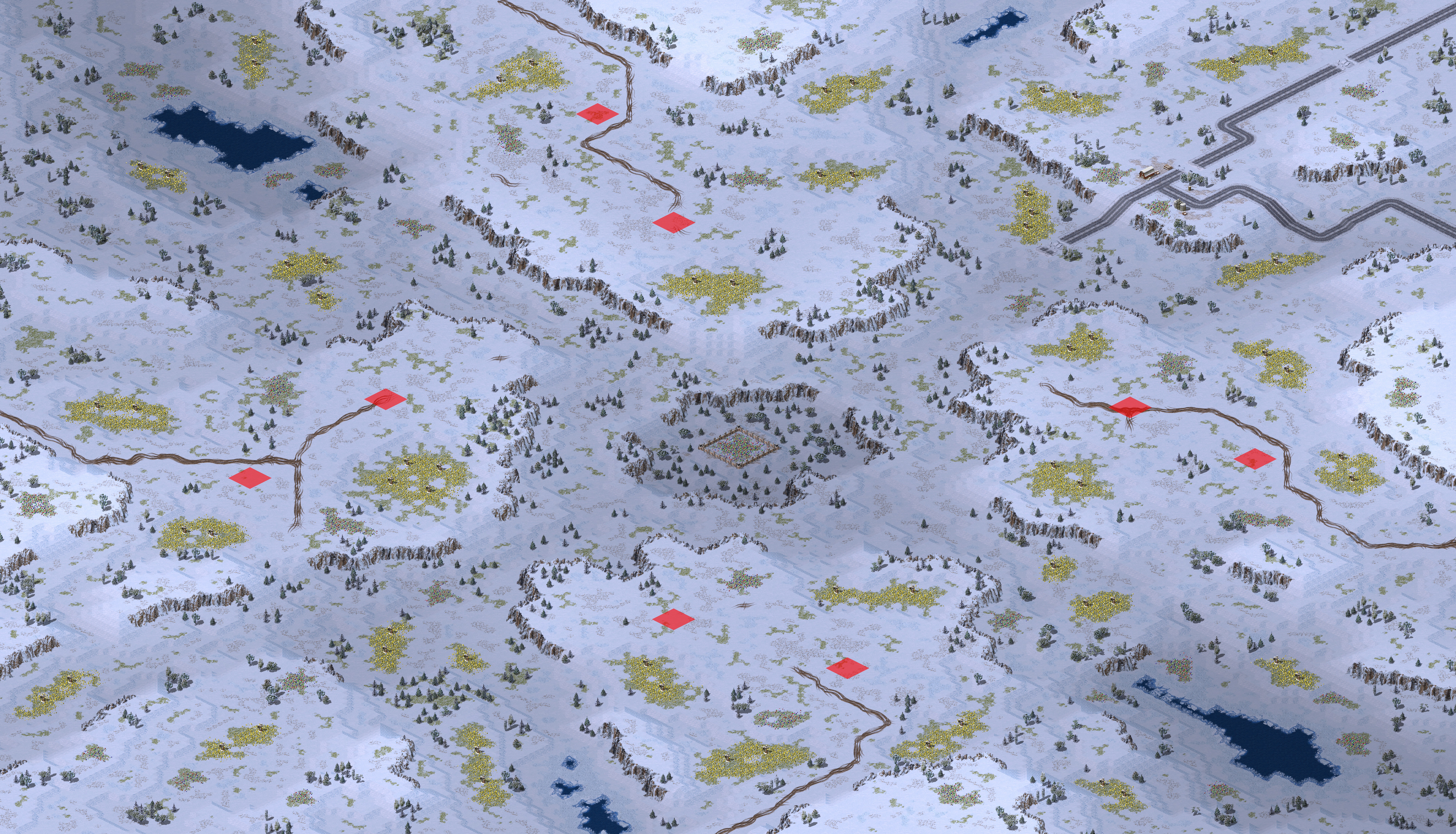 Rendered map: [8] Coldest Peak Extended v1.1