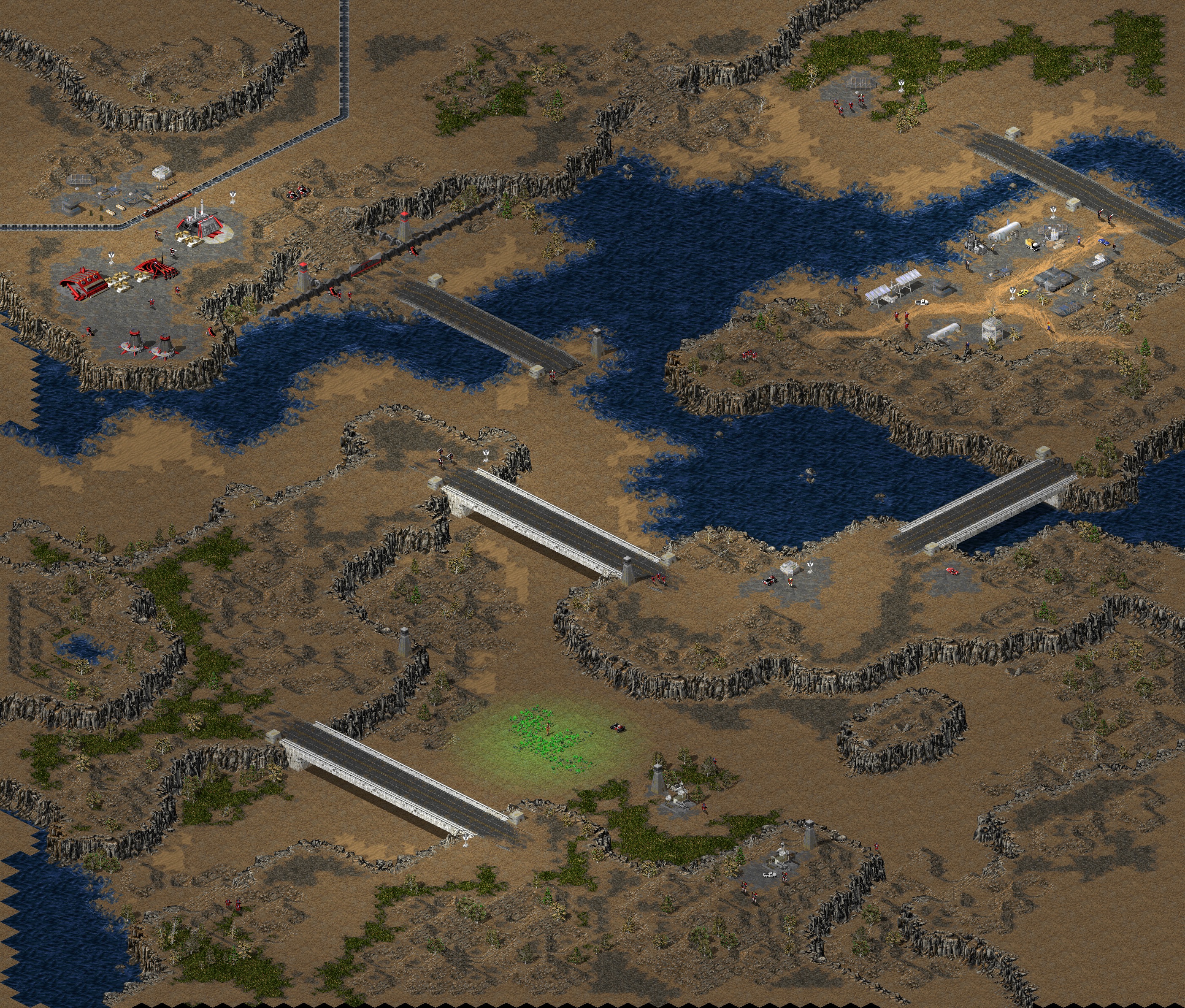 Rendered map: GDI 03B - Capture Train Station