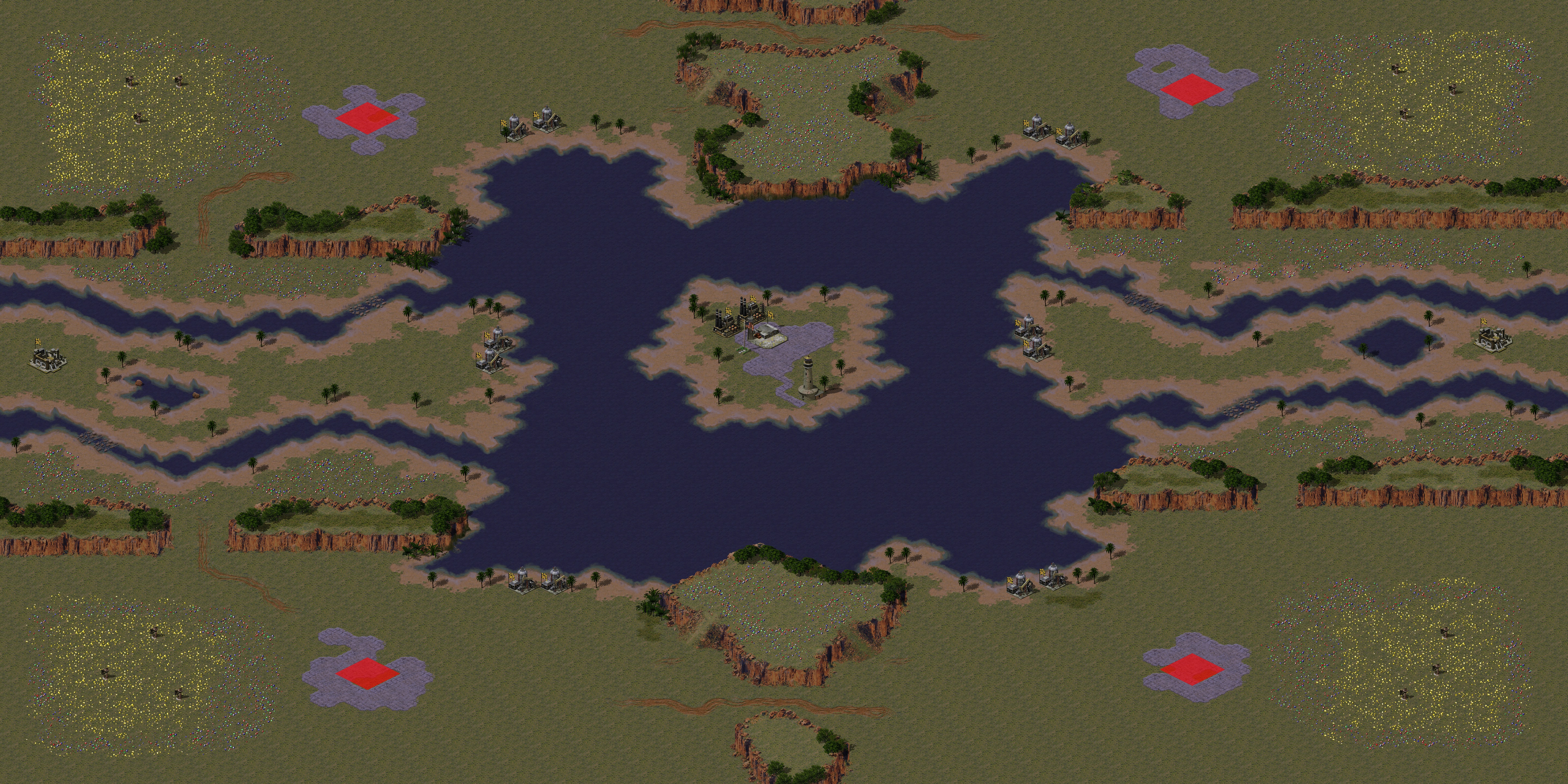 Rendered map: 4-Corners [Lion]
