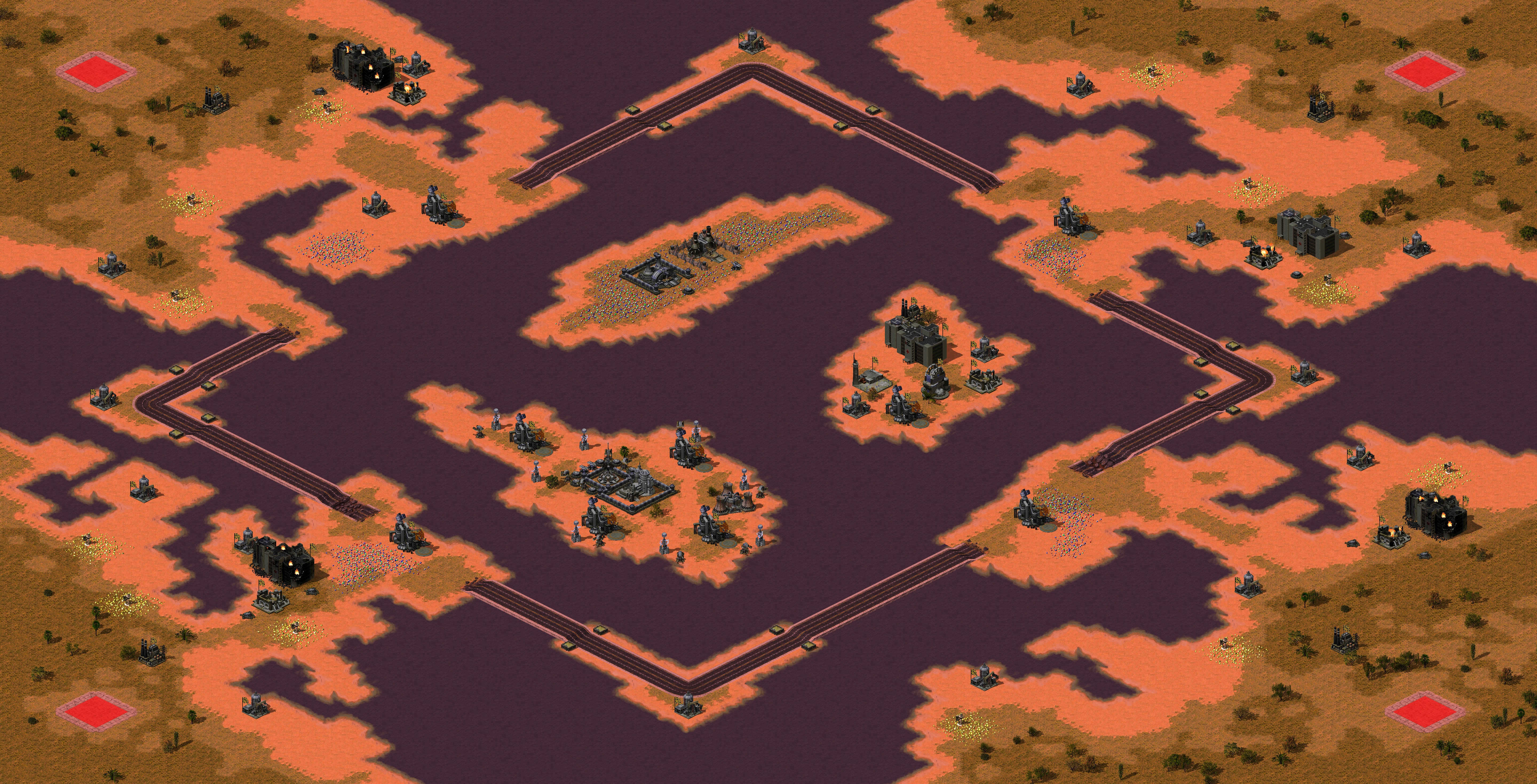 Rendered map: No Spacific Island