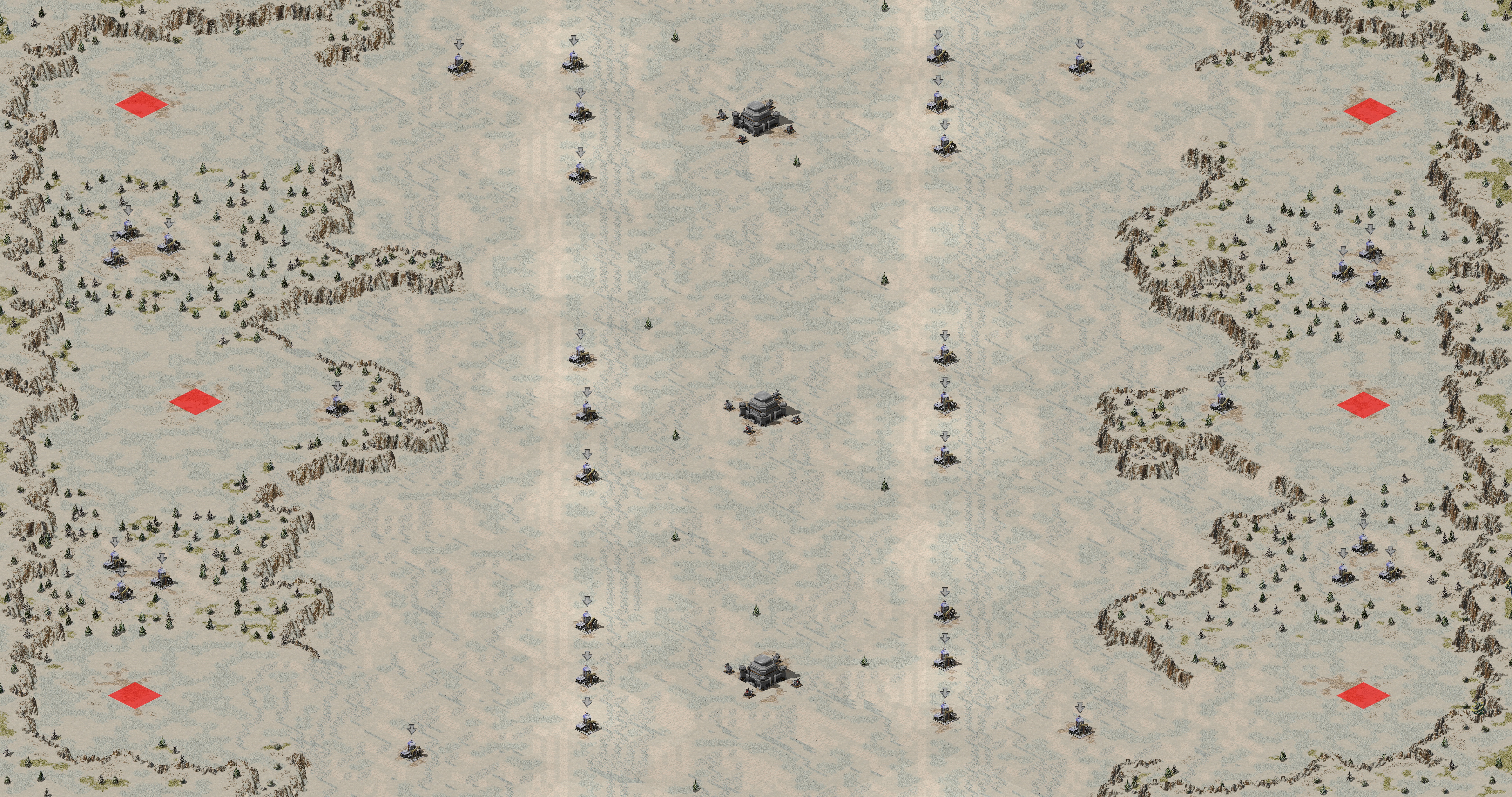Rendered map: Battle for Dune Redux