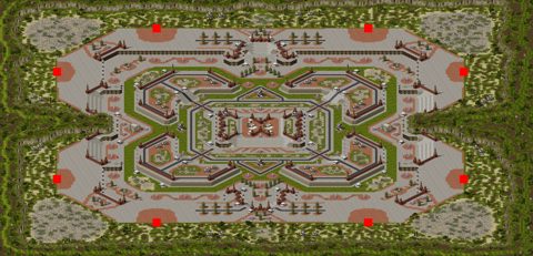 Rendered preview of Central Quad