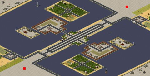 Rendered preview of Central Conflict 1v1