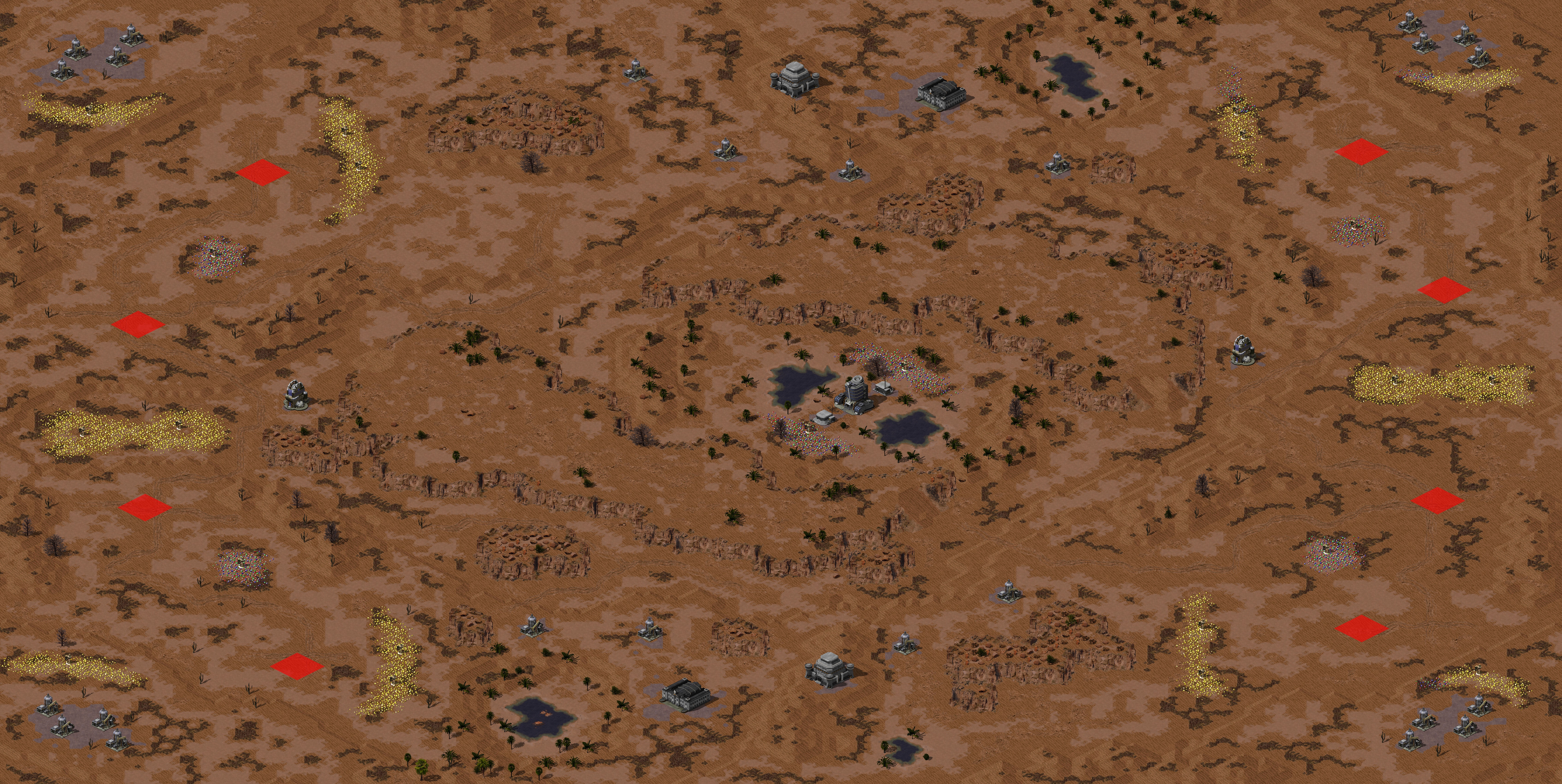 Rendered map: Made of Sand