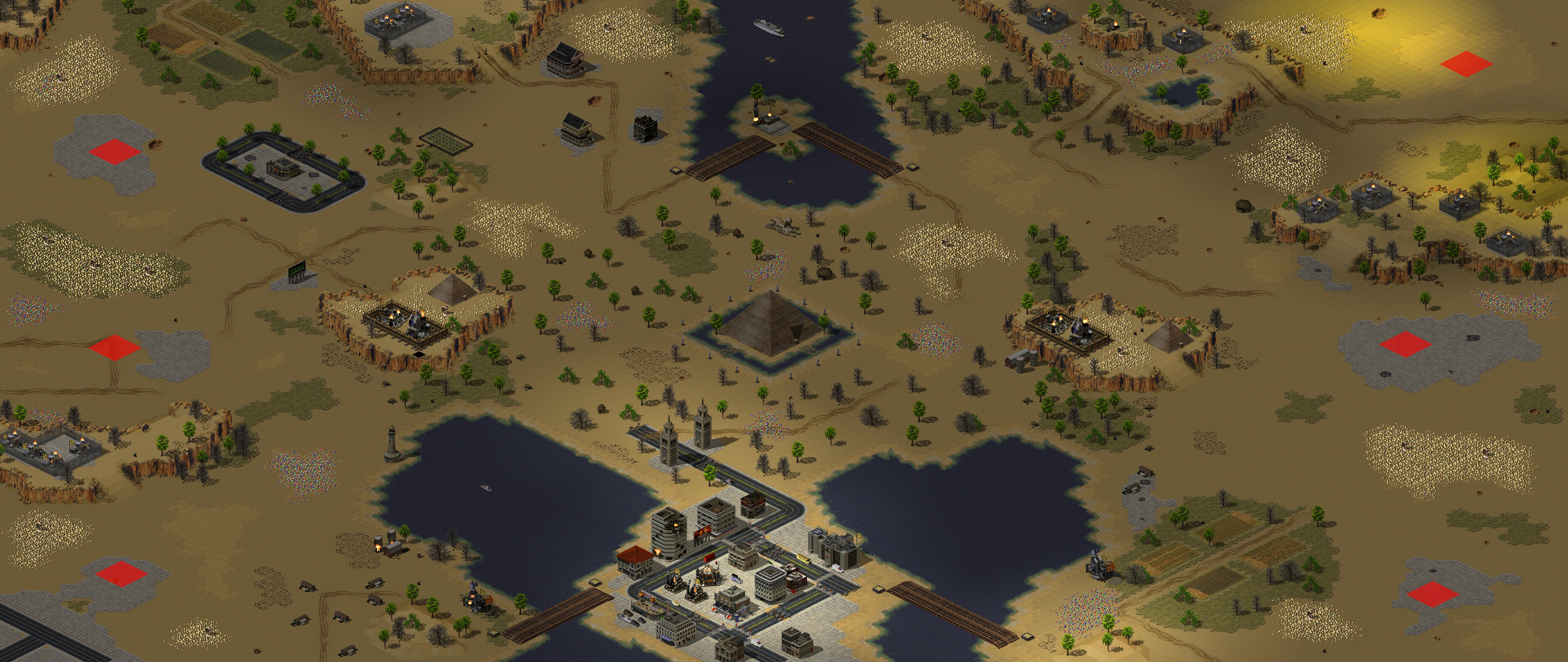 Rendered map: Oasis of Doom (2-6)