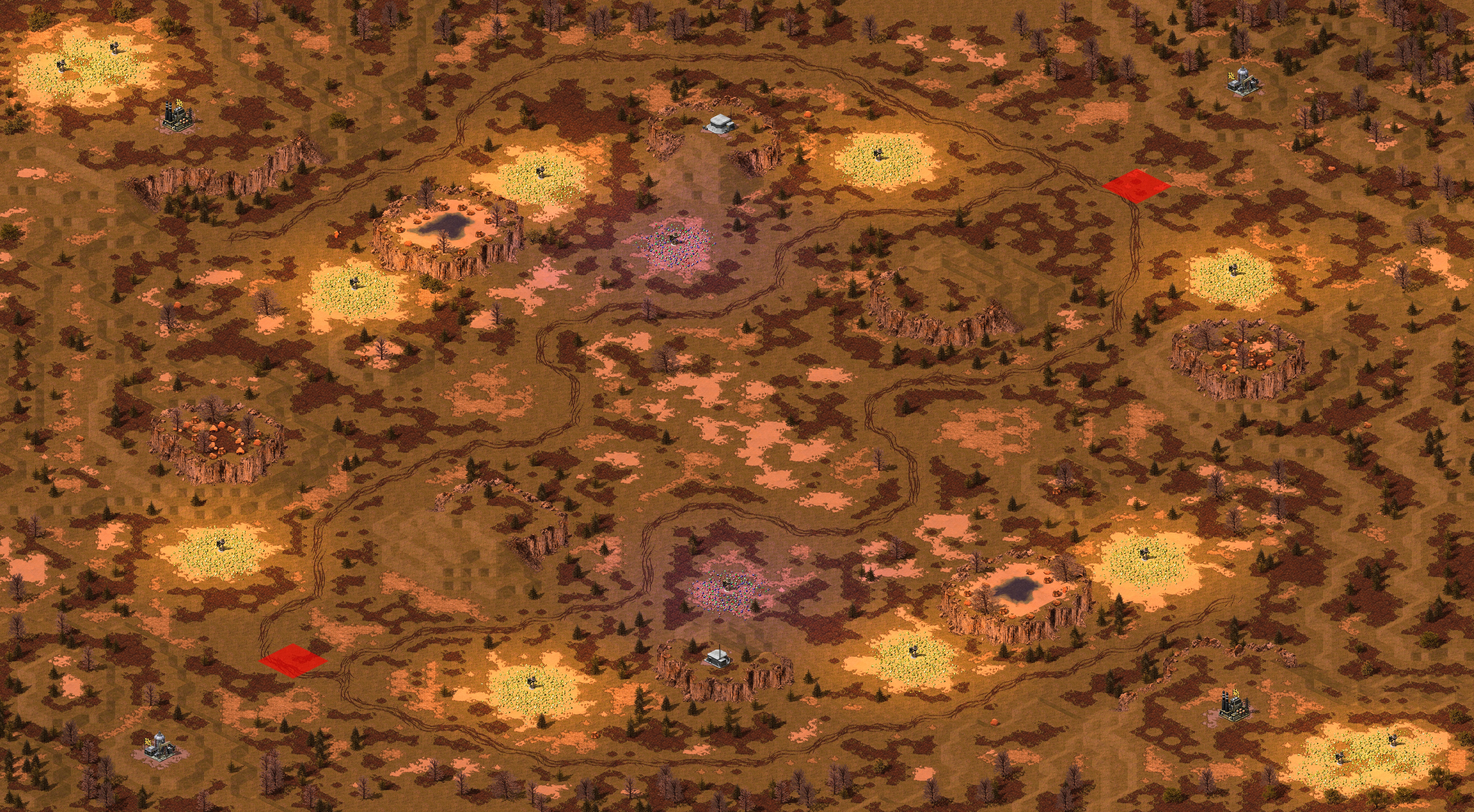 Rendered map: Battle of Sekigahara v2 (4)