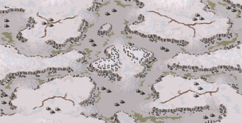 Rendered preview of Snow Valley (Megawealth)