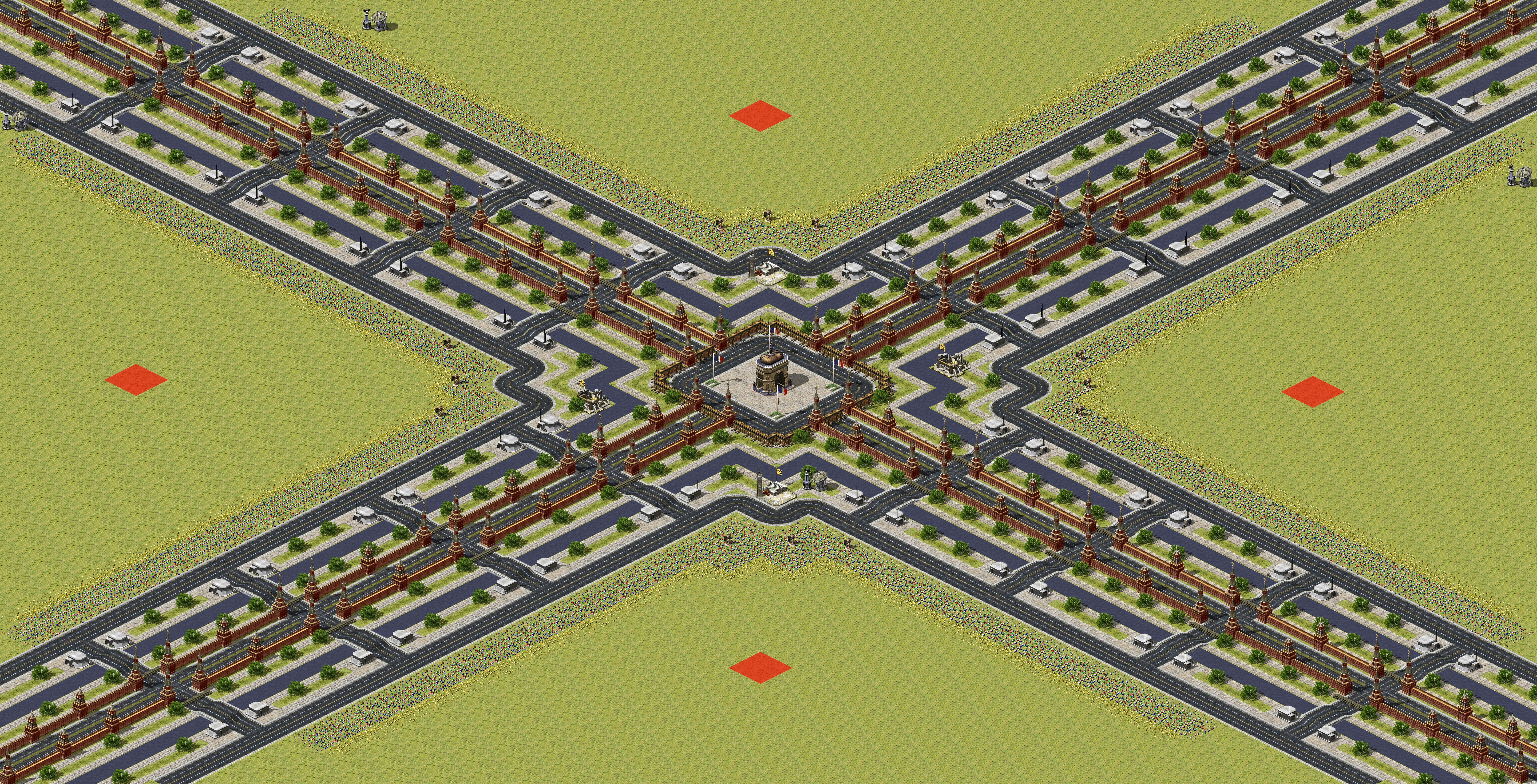 Rendered map: Paris Revisited(wthigon)