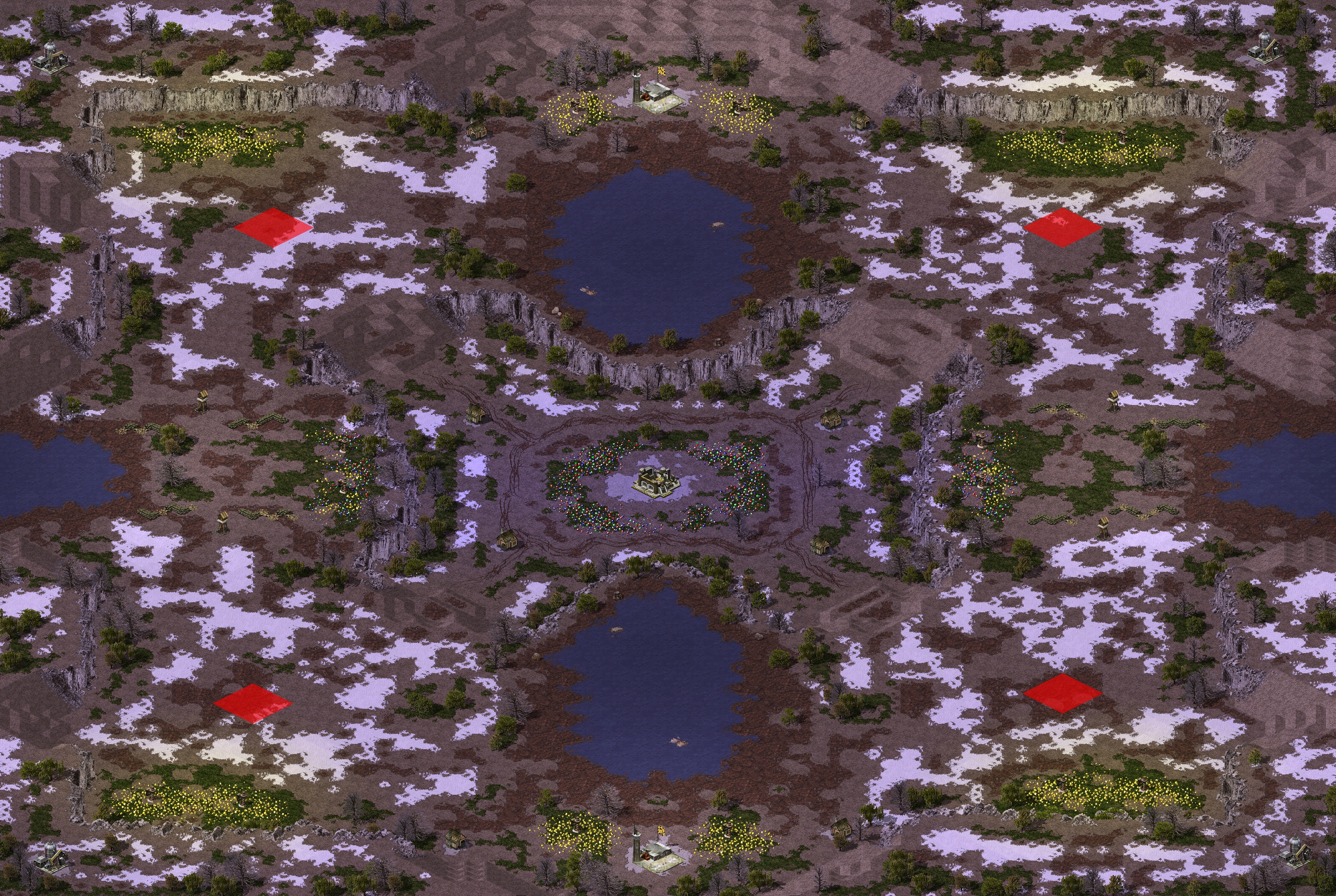 Rendered map: Ivory Wastes