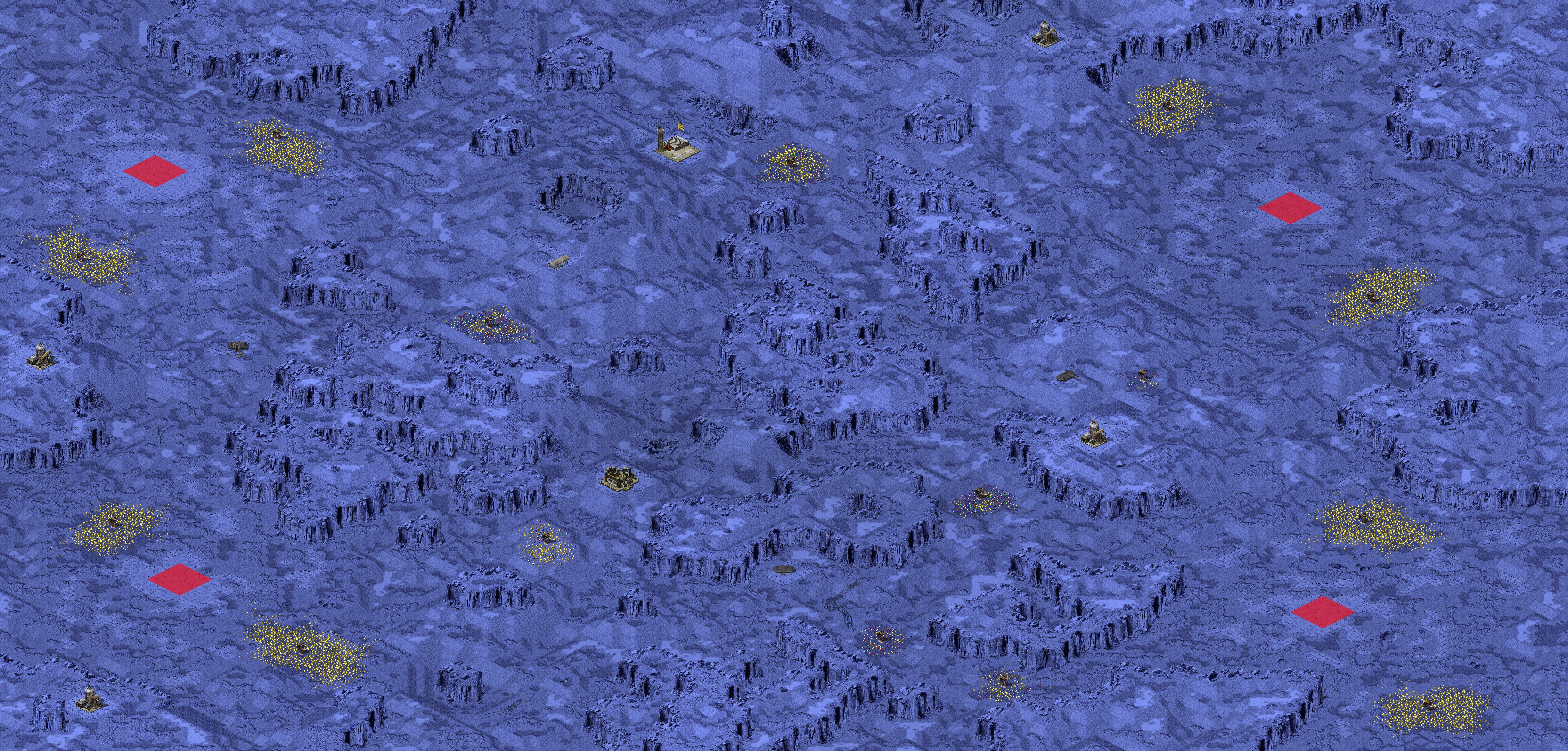 Rendered map: Frigid Wasteland