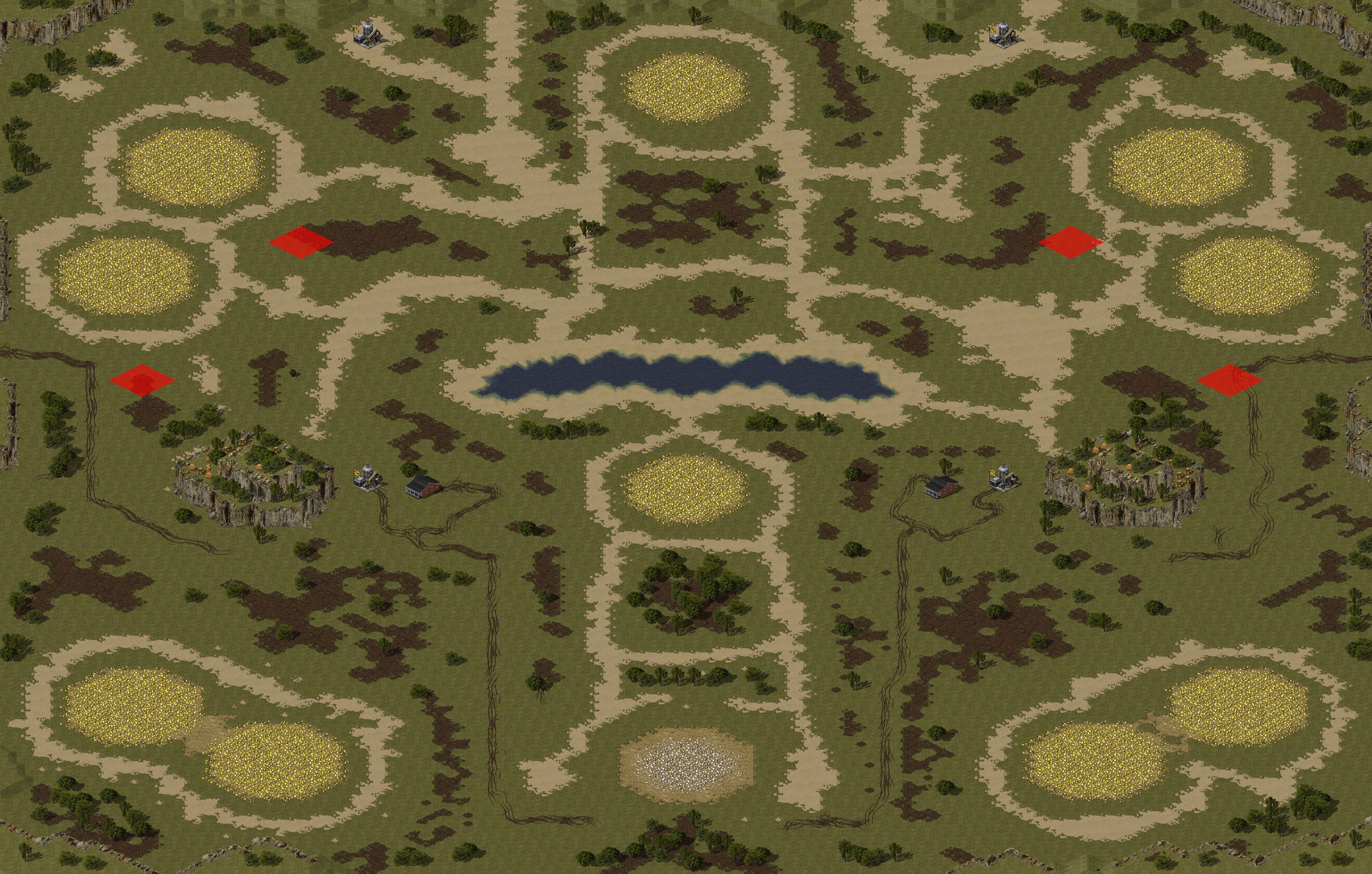 Rendered map: Forgotten Forest