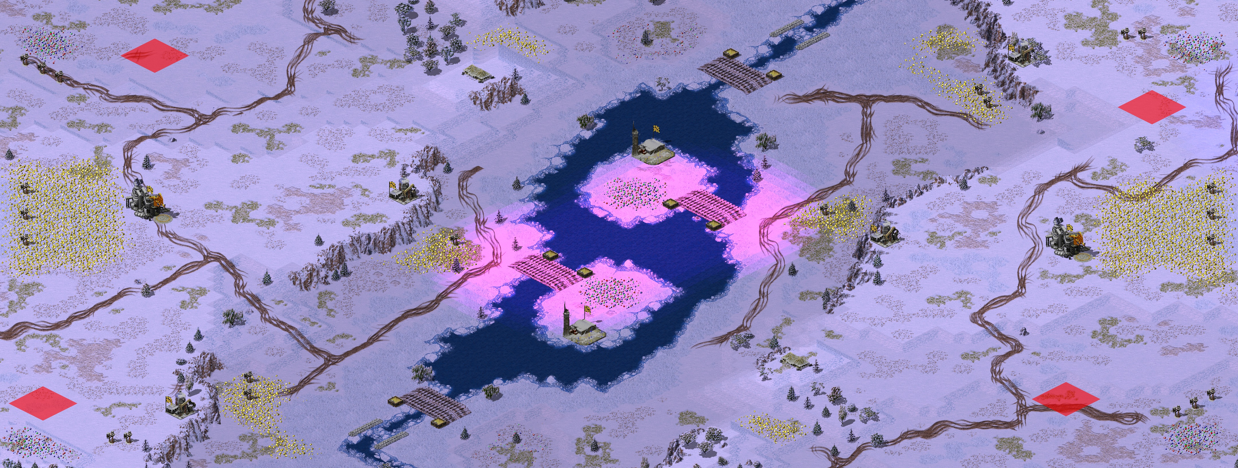 Rendered map: Zenith Below