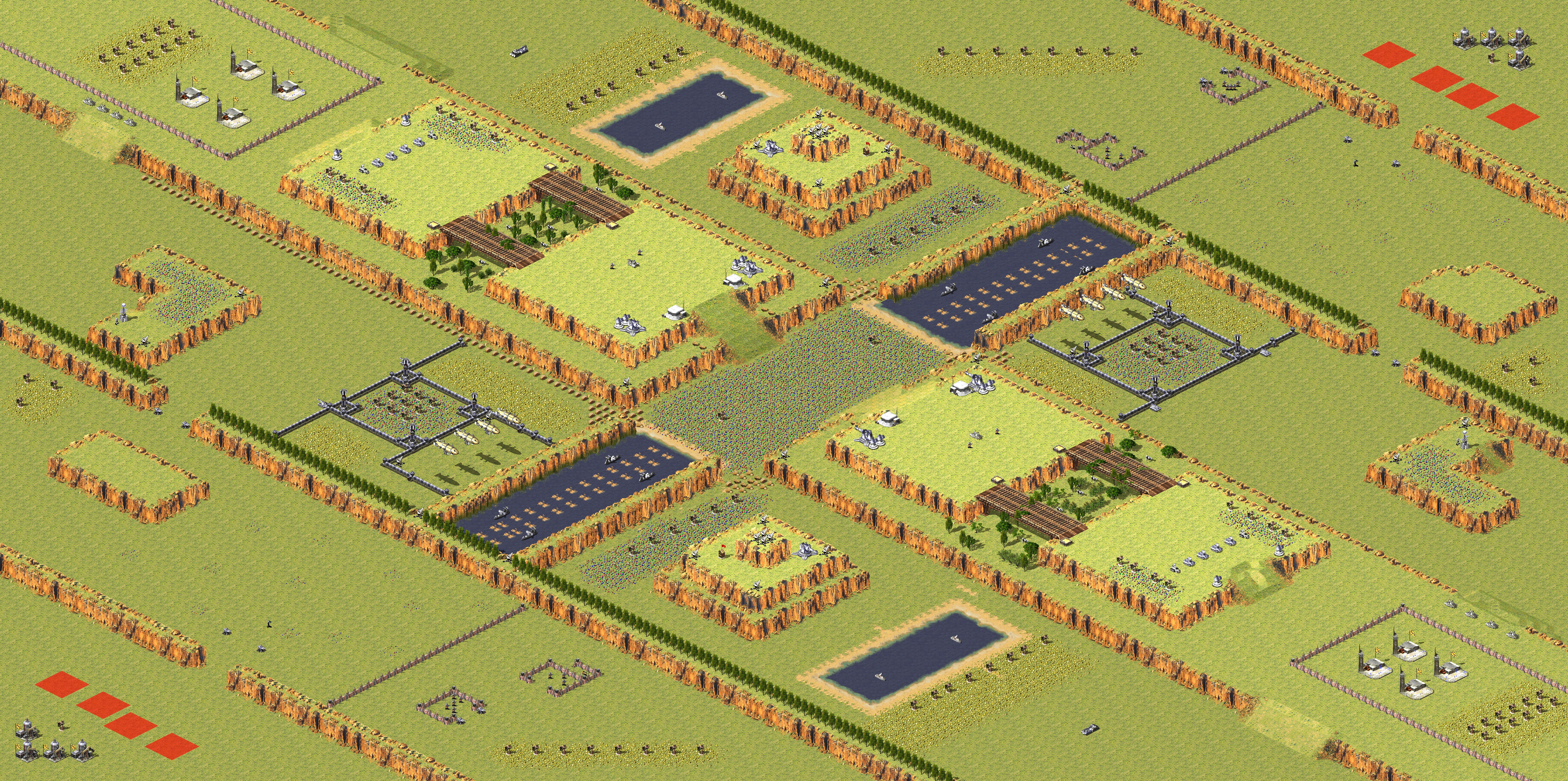 Rendered map: Siege 4v4 Classic