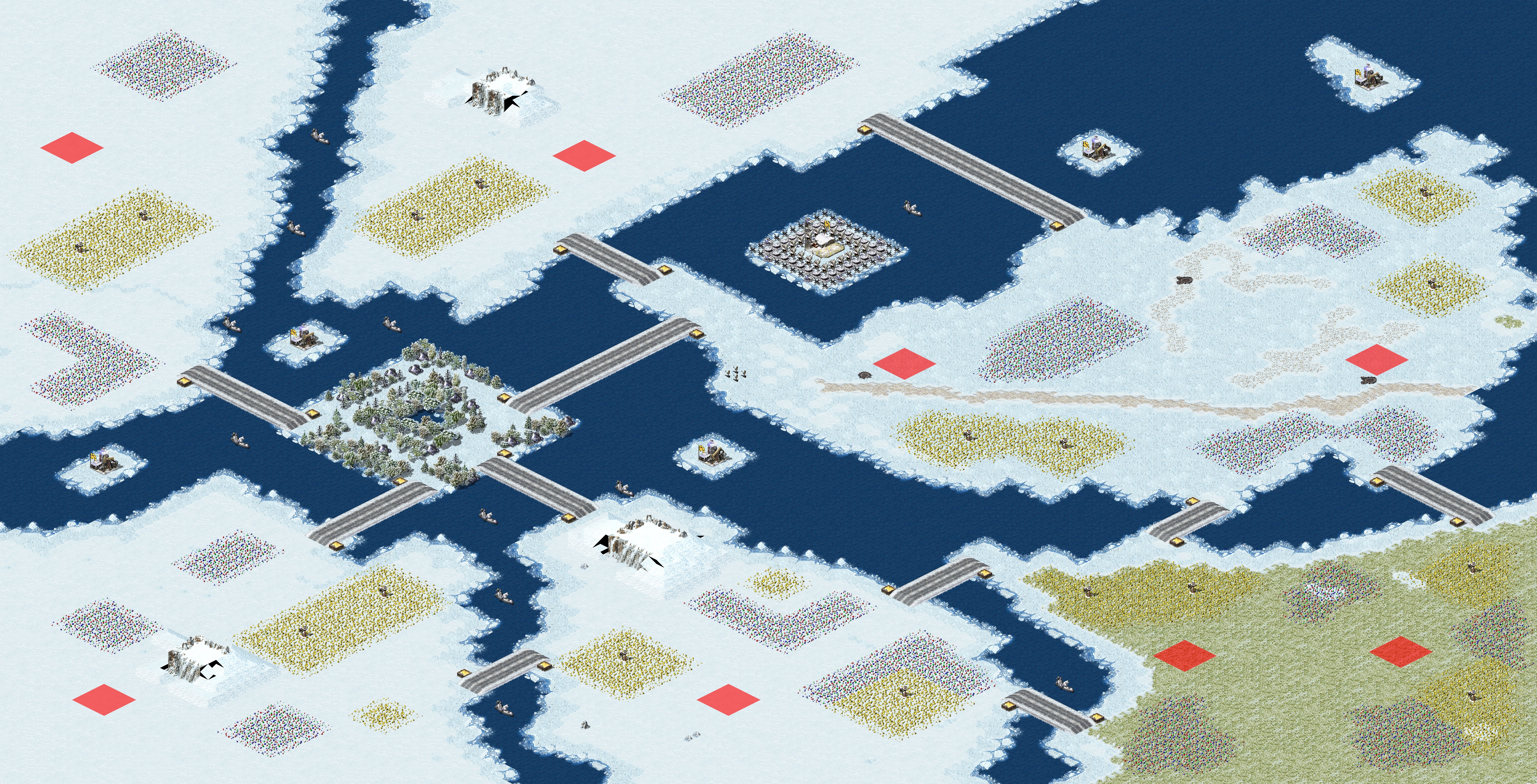 Rendered map: 陷阱森林