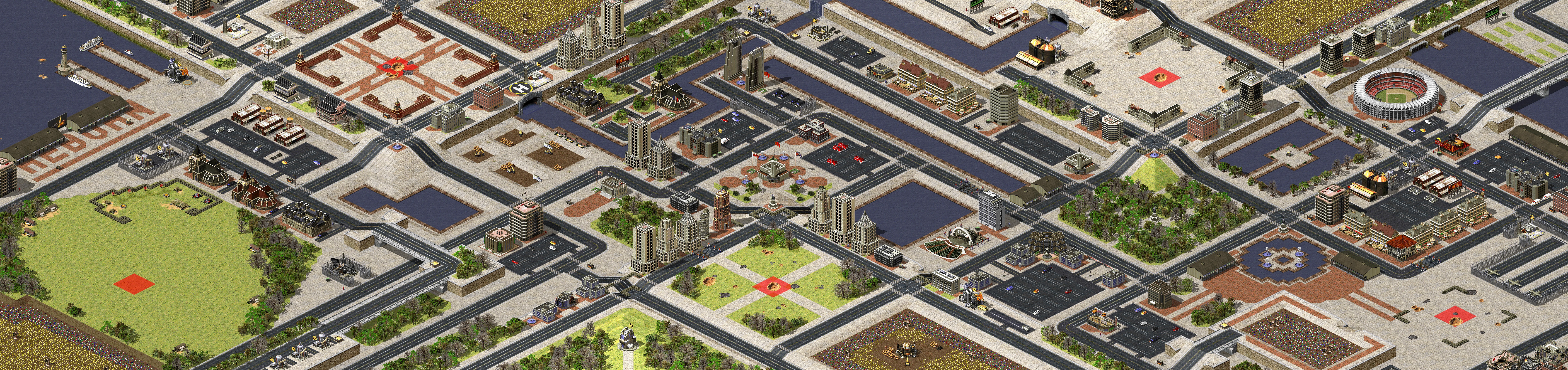 Rendered map: Reborn 2.0 - War In The City