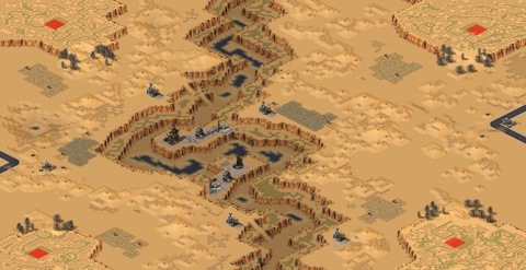 Rendered preview of Stormy Desert