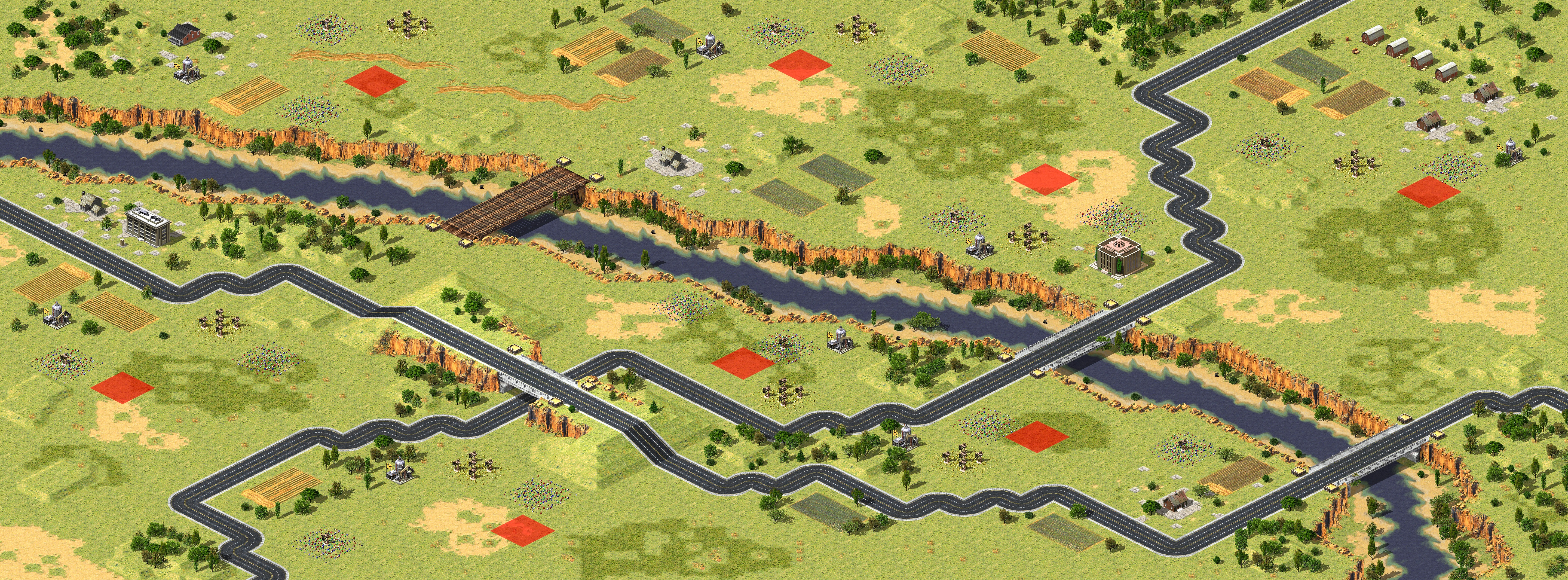 Rendered map: Dam Duel