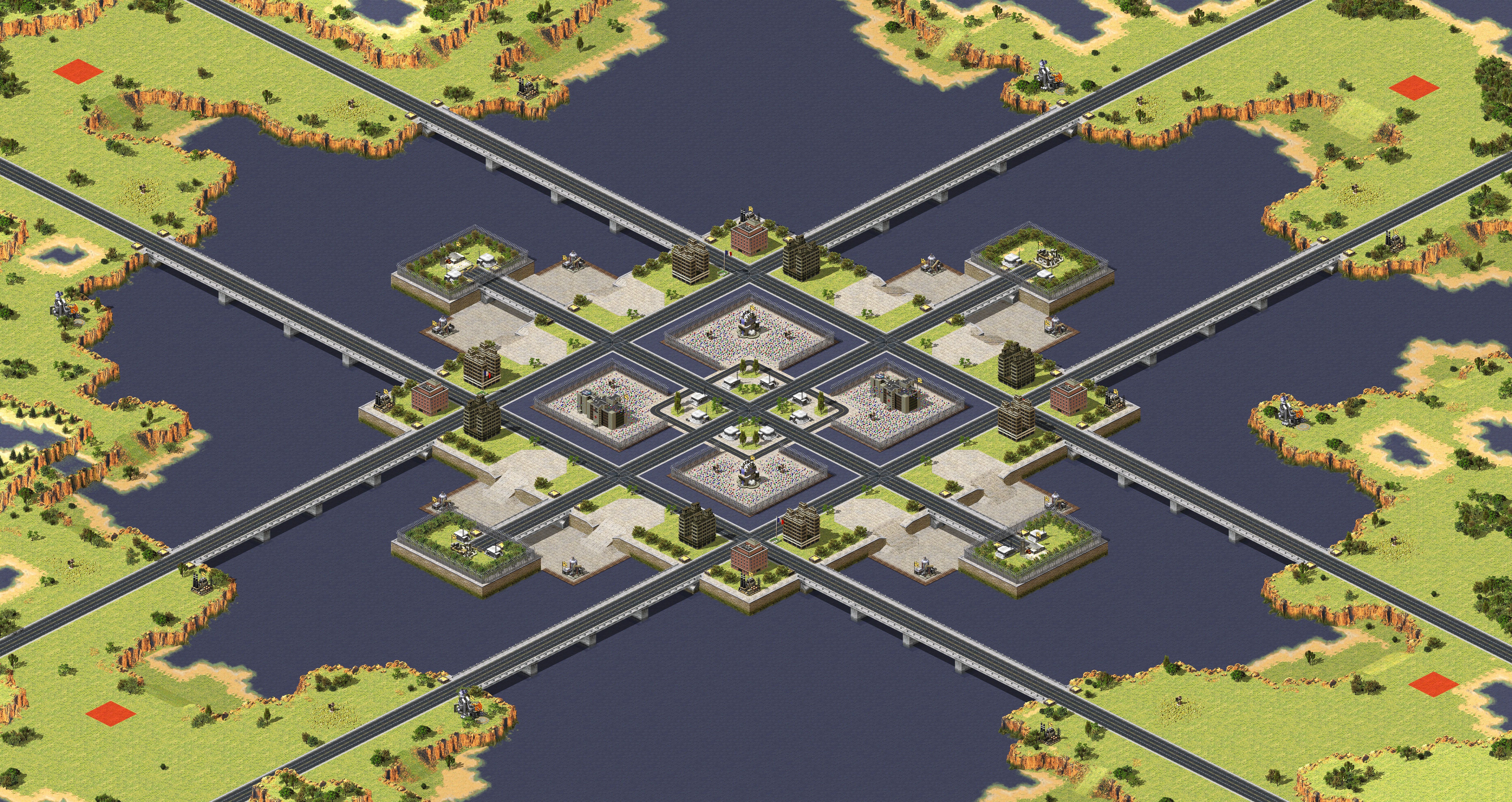 Rendered map: Arcachon, France
