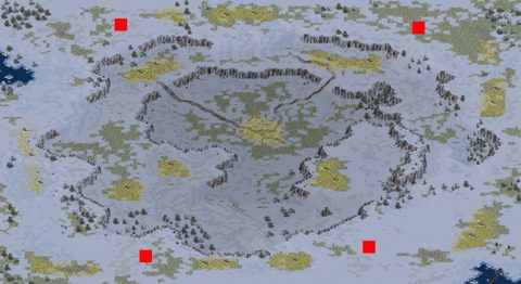 Rendered preview of Golden Snowy Field SE Remastered