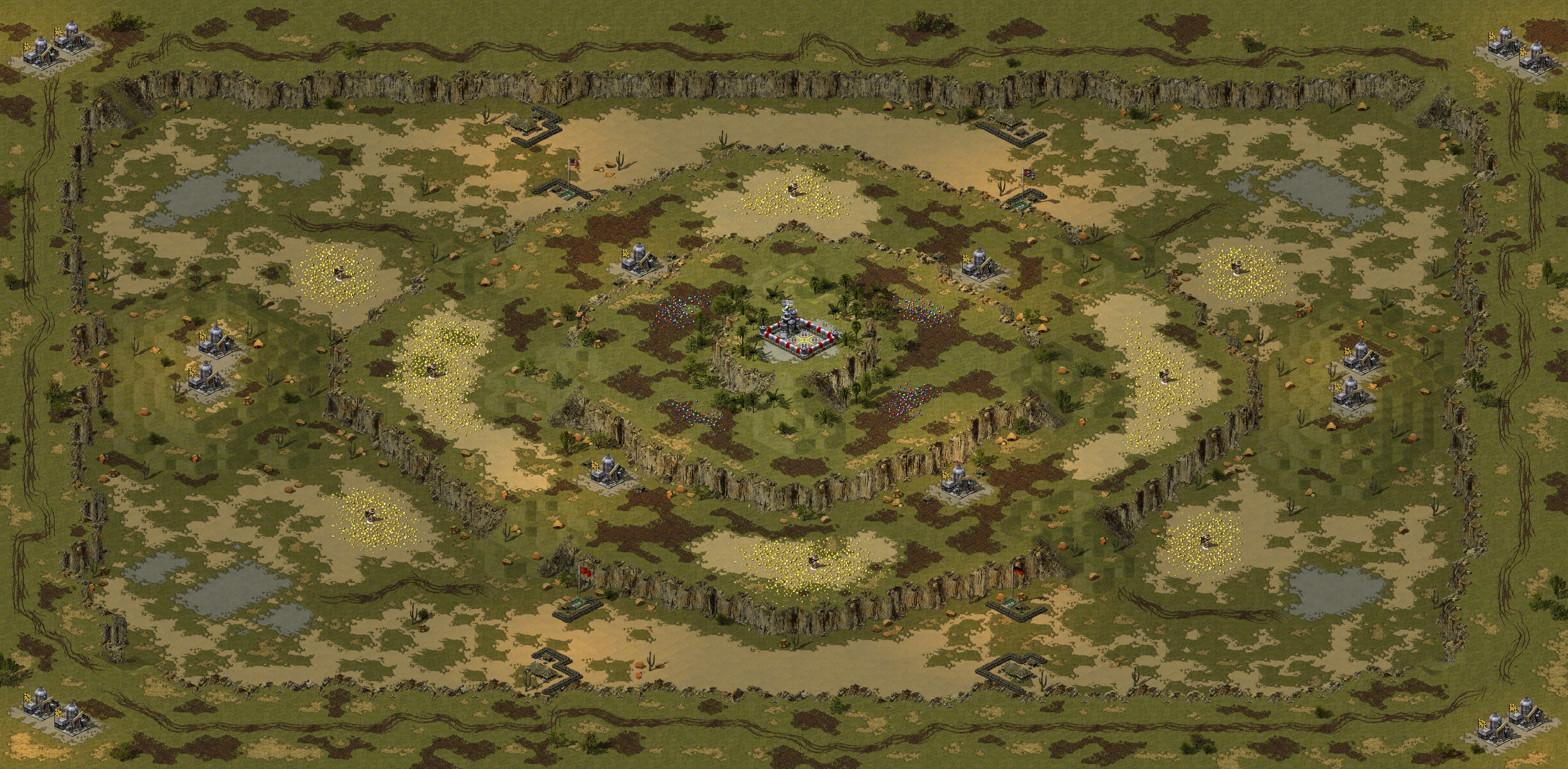 Rendered map: Tanya's Training Grounds