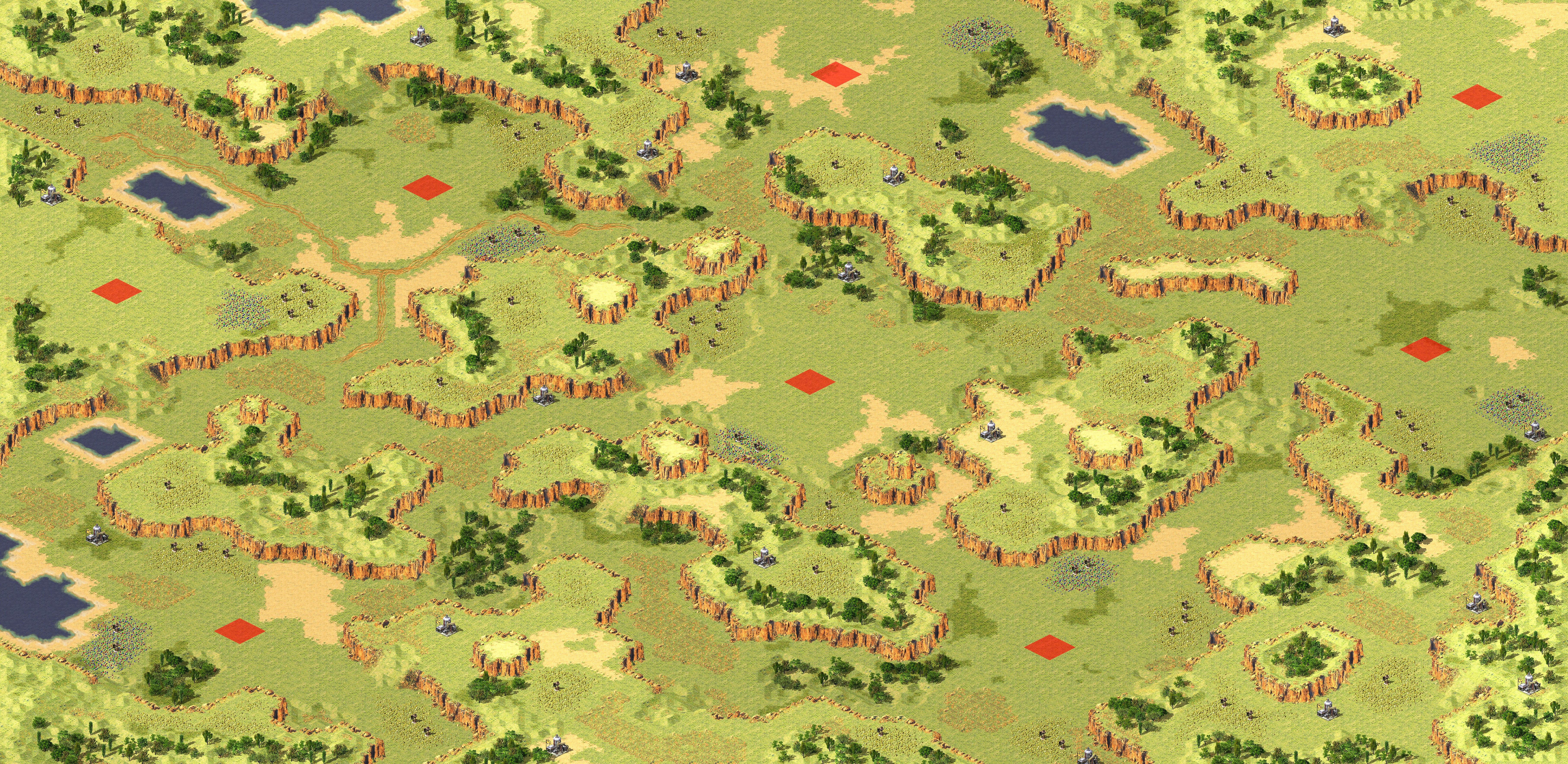 Rendered map: Cliffs of Insanity zoom3000