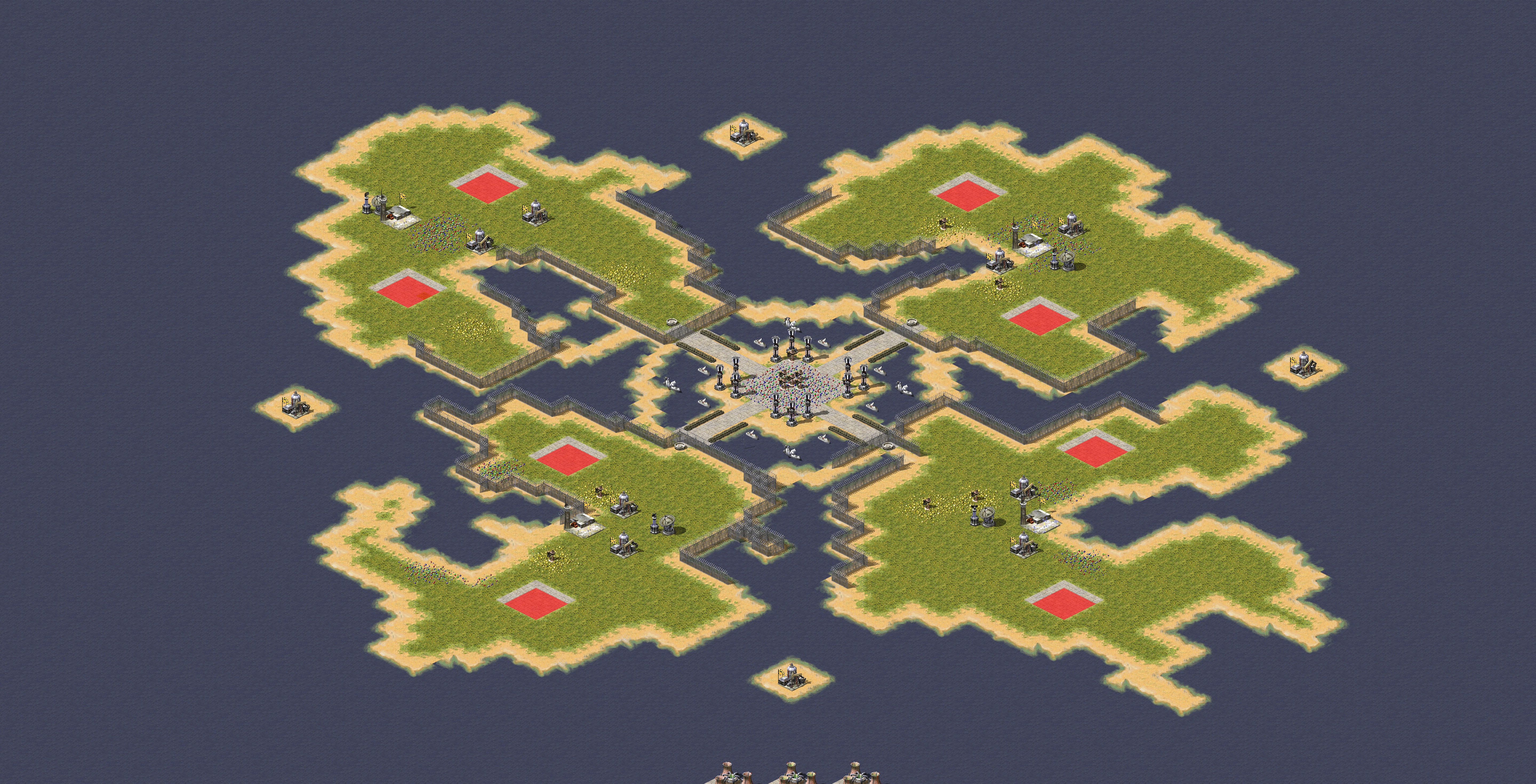 Rendered map: Screaming Sea