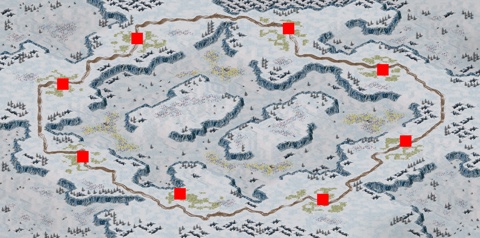 Rendered preview of 2025 Mixed War King - Alpine Wreath