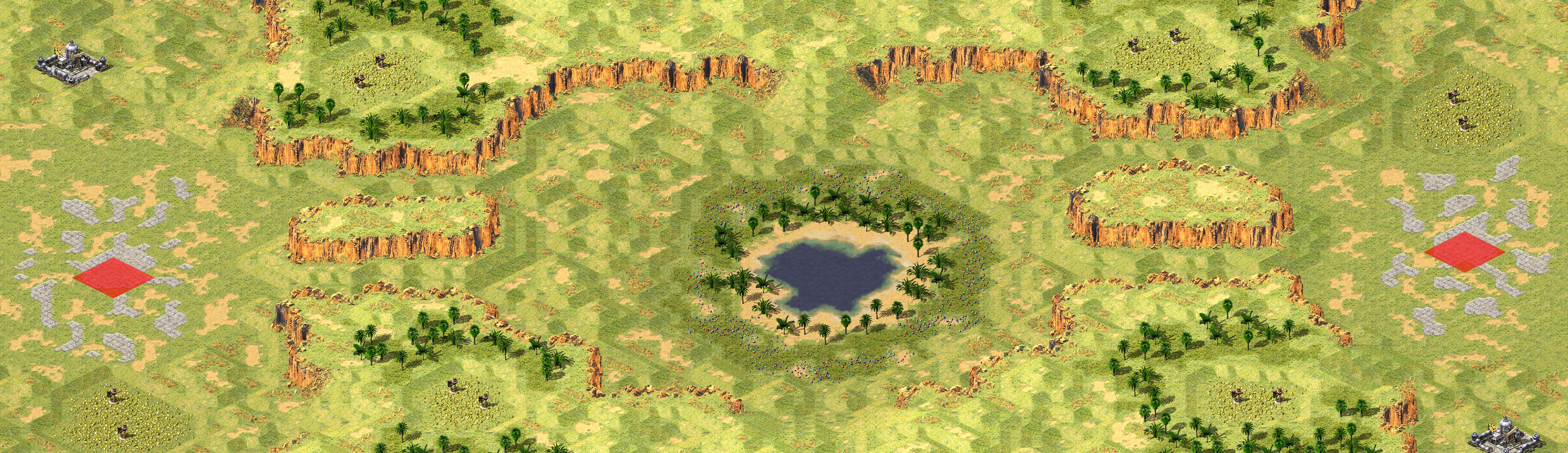 Rendered map: Oasis