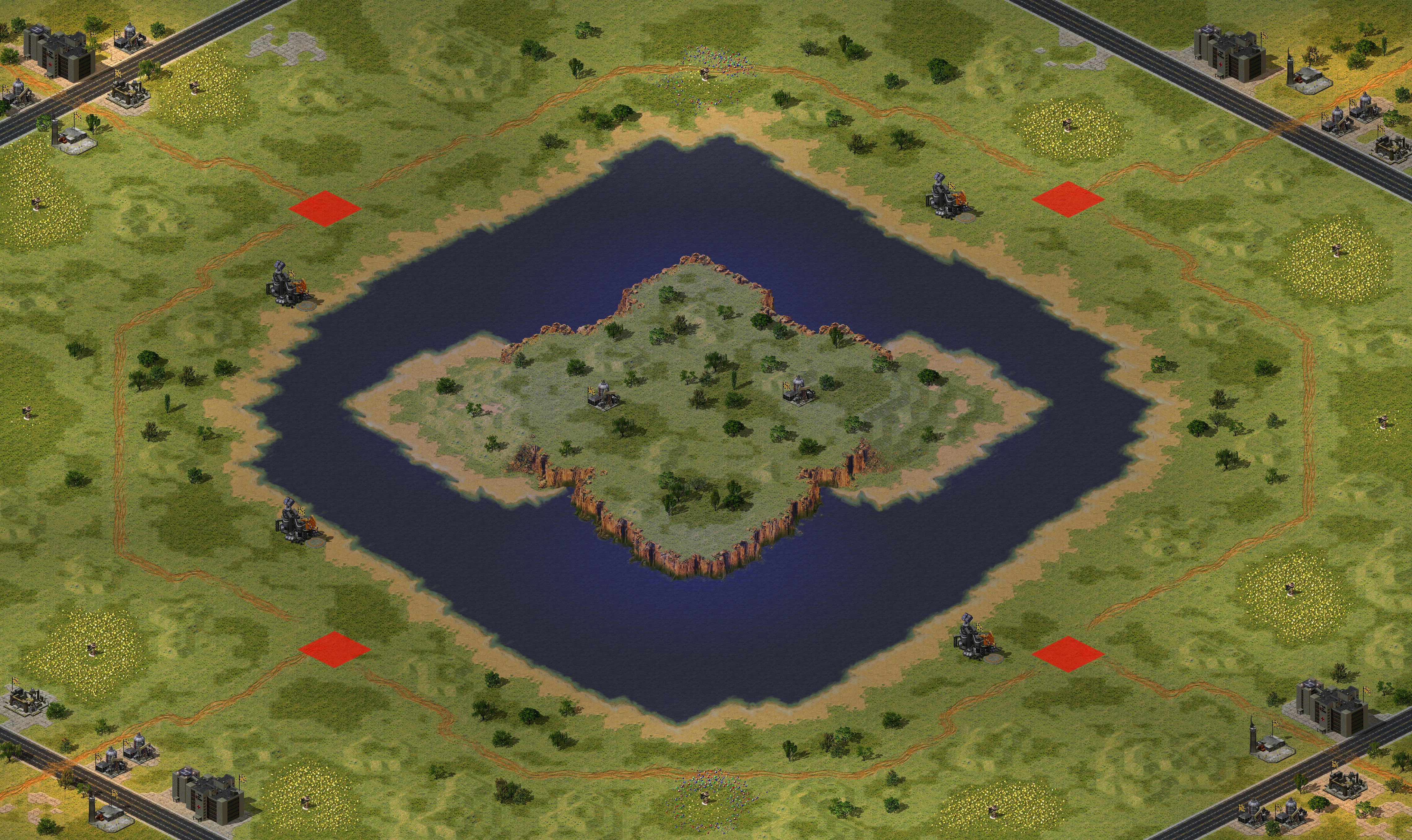 Rendered map: No Wimps